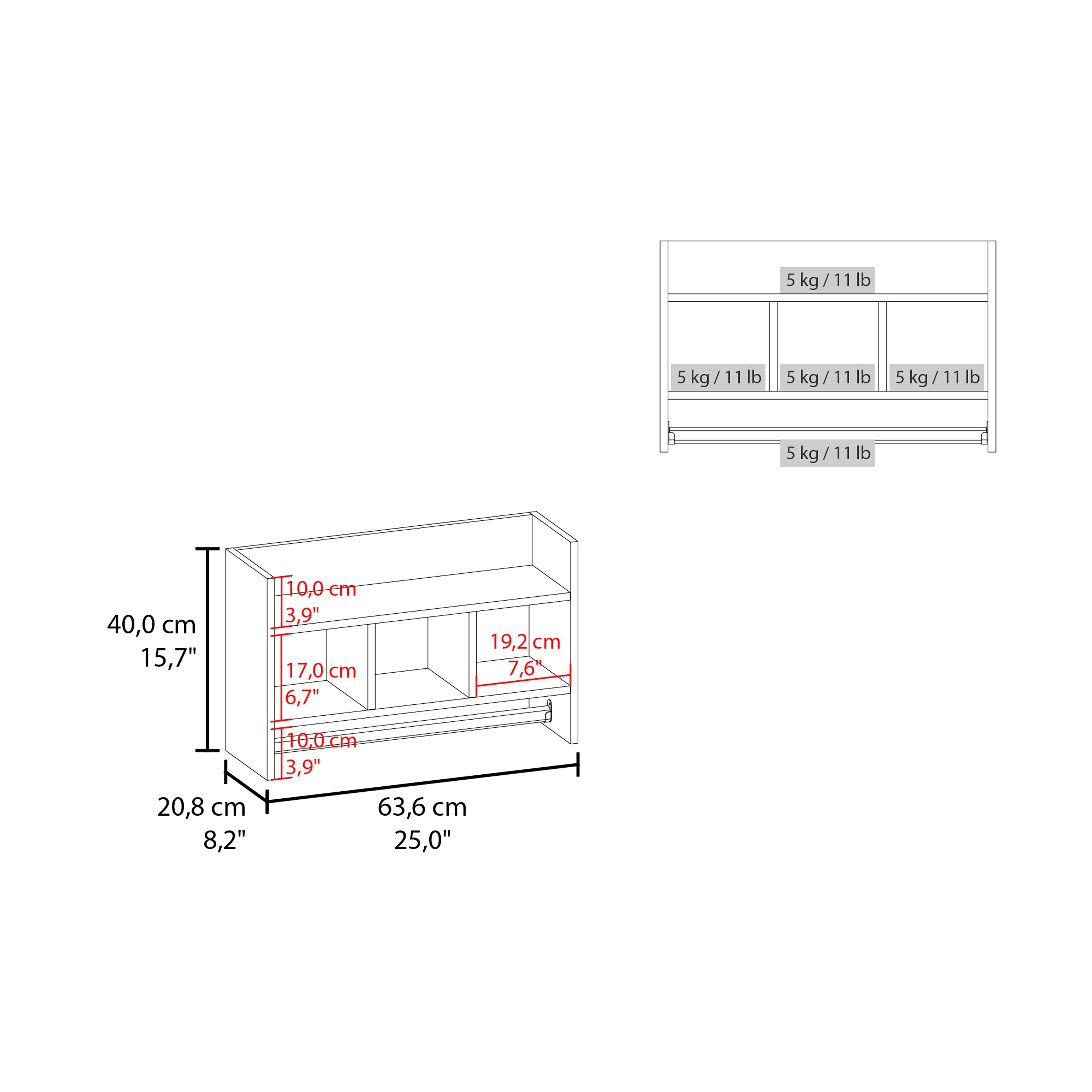 Blisstyle FSS341 Free-Standing-Shelving - View #7