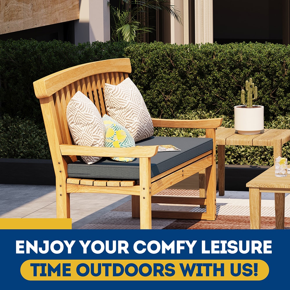 AAAAAcessories AOC-B-P-DARKGREY-42 Patio-Furniture-Cushions - View #4