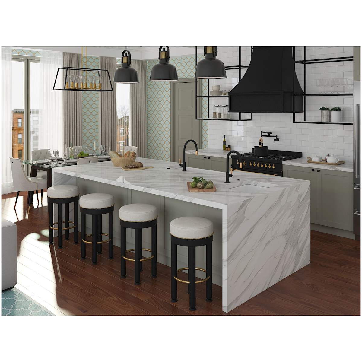 Rohl MB7930SLMSTN-2 Kitchen-Faucets - View #2
