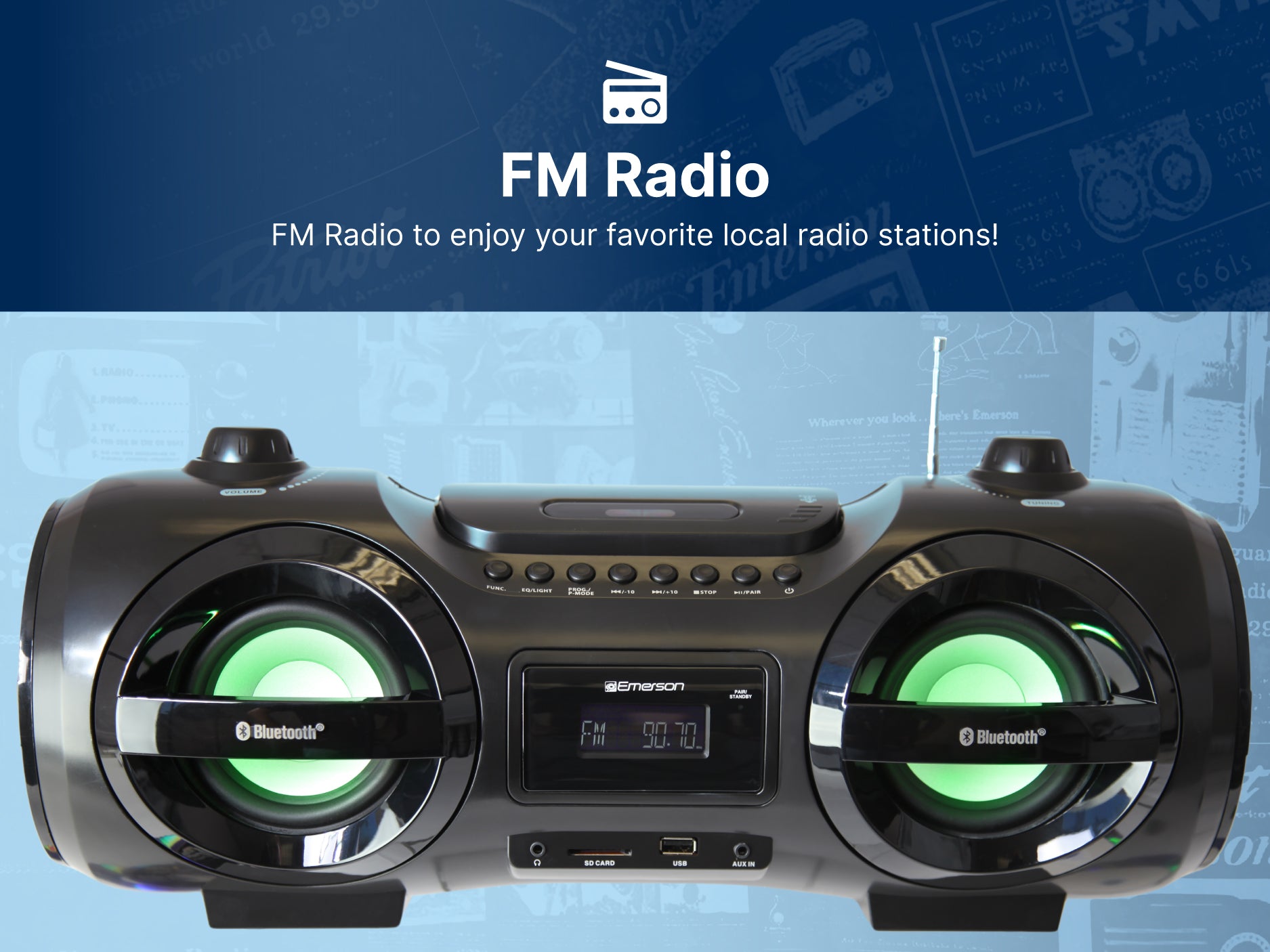 Naxa EPB-3005 Boomboxes-Radios - View #3