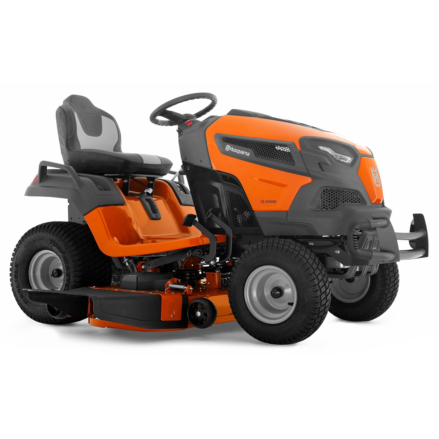 Husqvarna Tractor Seat Cover Riding Mower Accessories Orange/Gray