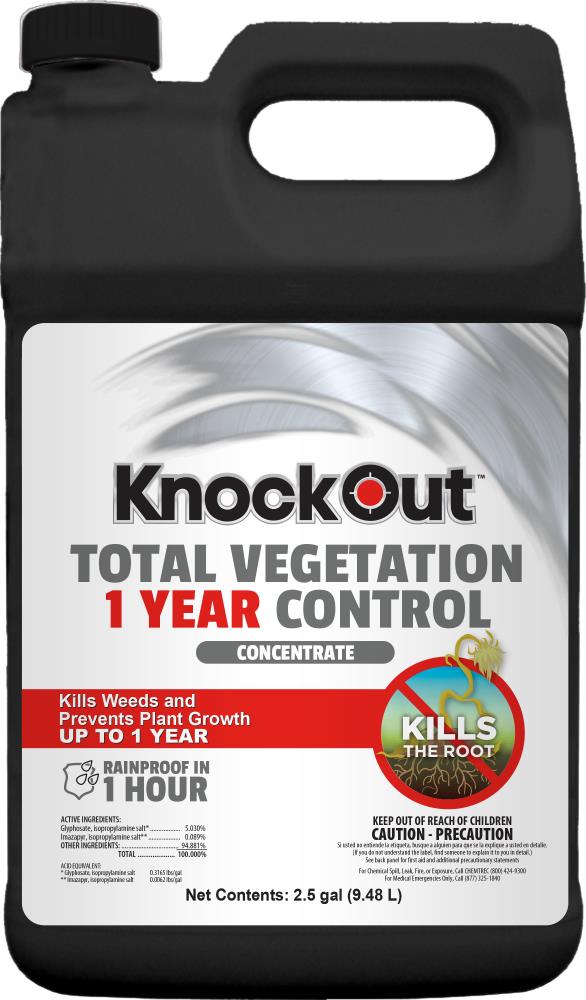 Knock Out 2149602084 1-Gallon Concentrated Weed and Grass Killer