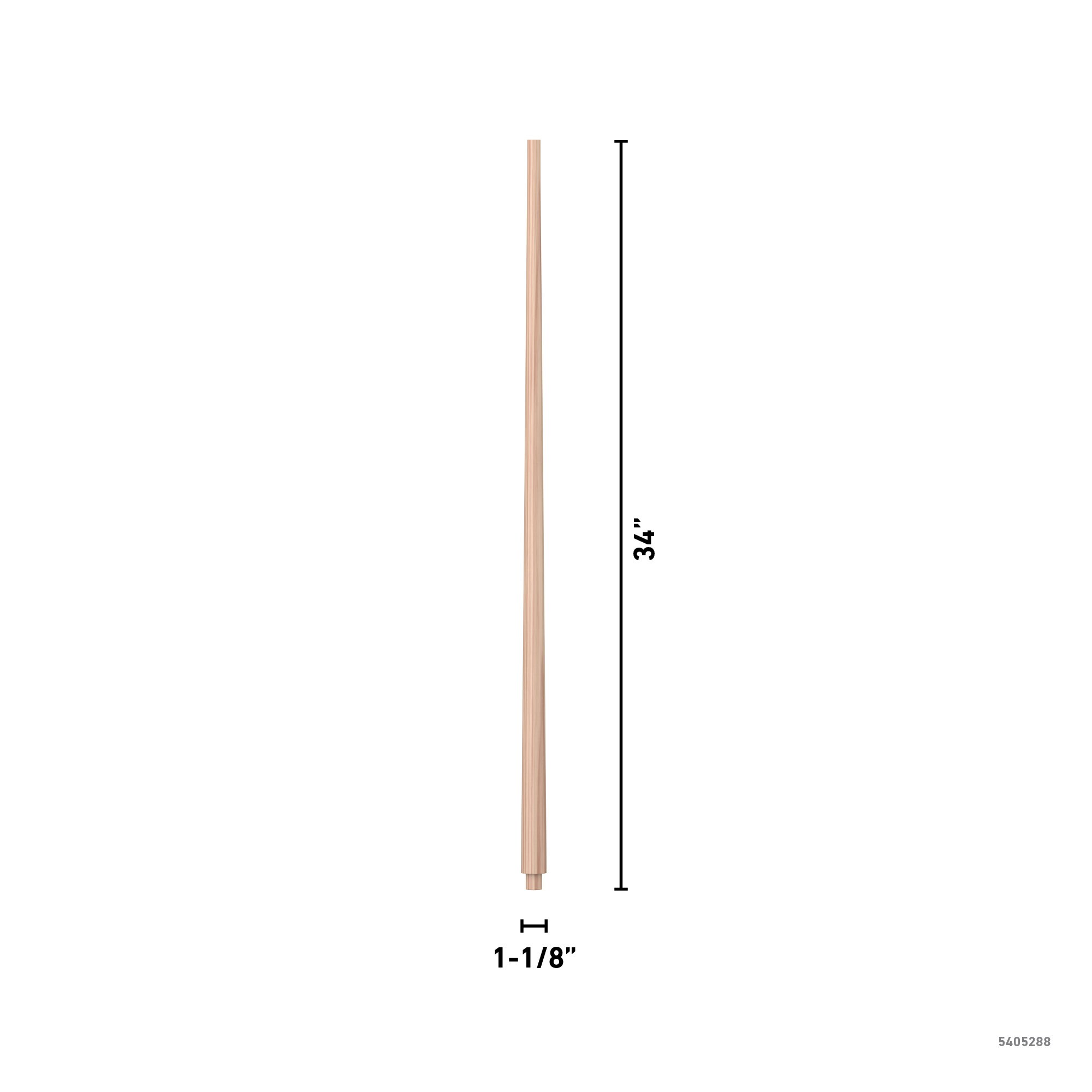 L.J. Smith Stair Systems S-5040-B 34 Interior-Stairpart-Balusters - View #4
