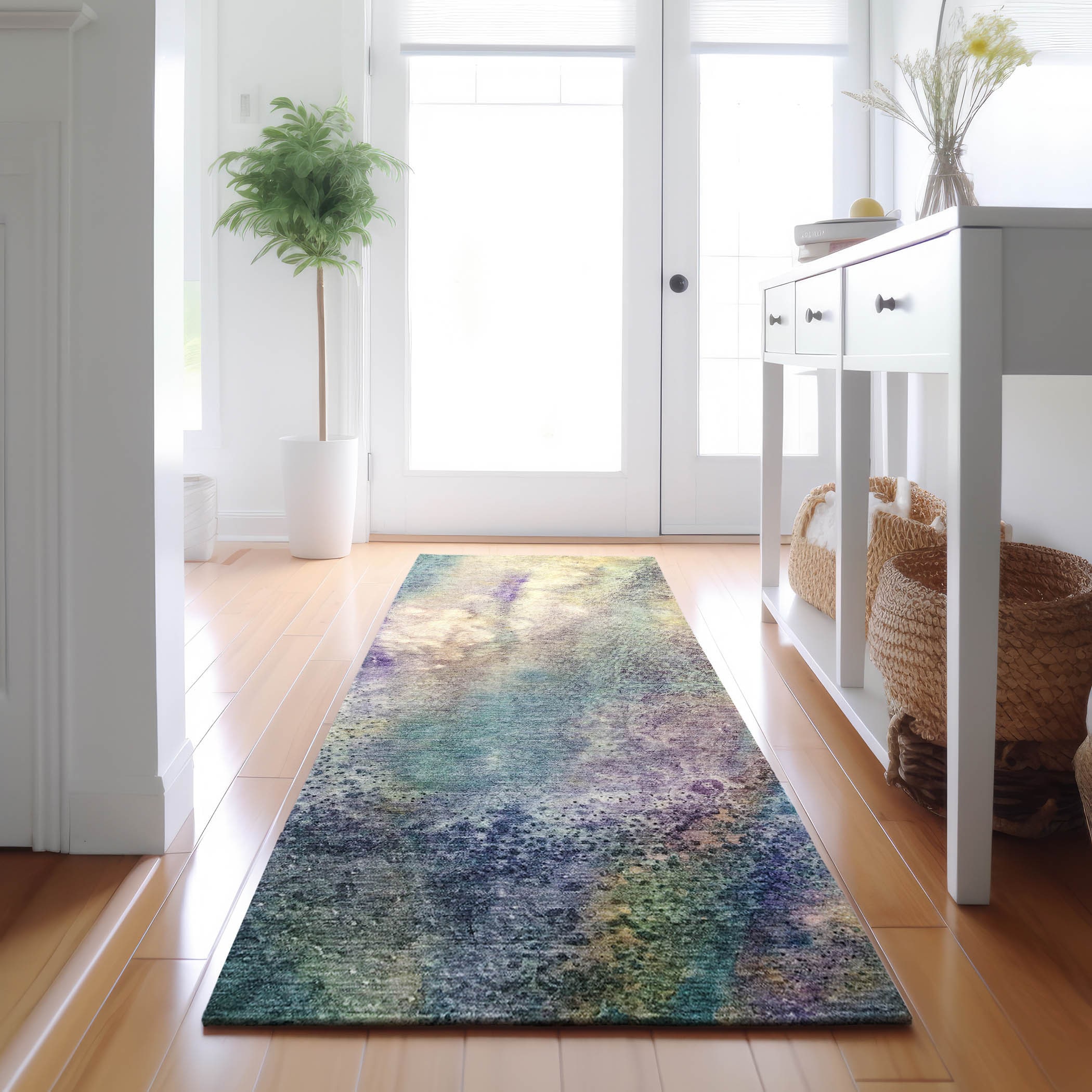 Addison Rugs AMF559GY8X10 Mayfield AMF559GY 8 x 10 (ft) Loomed Polyester Gray Rectangular Indoor Geometric Machine washable Area rug