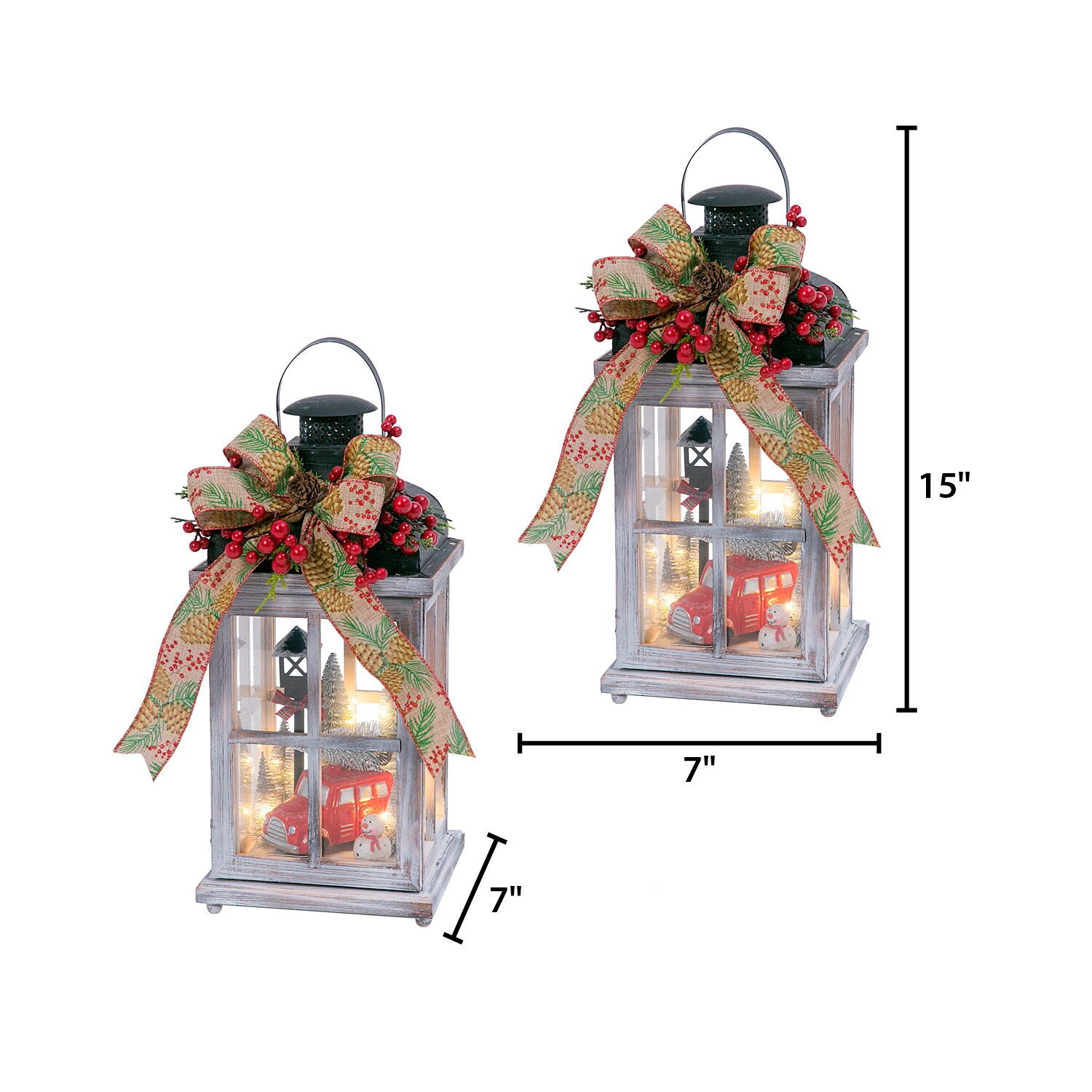 Gerson International 2489480EC Table-Christmas-Decorations - View #3
