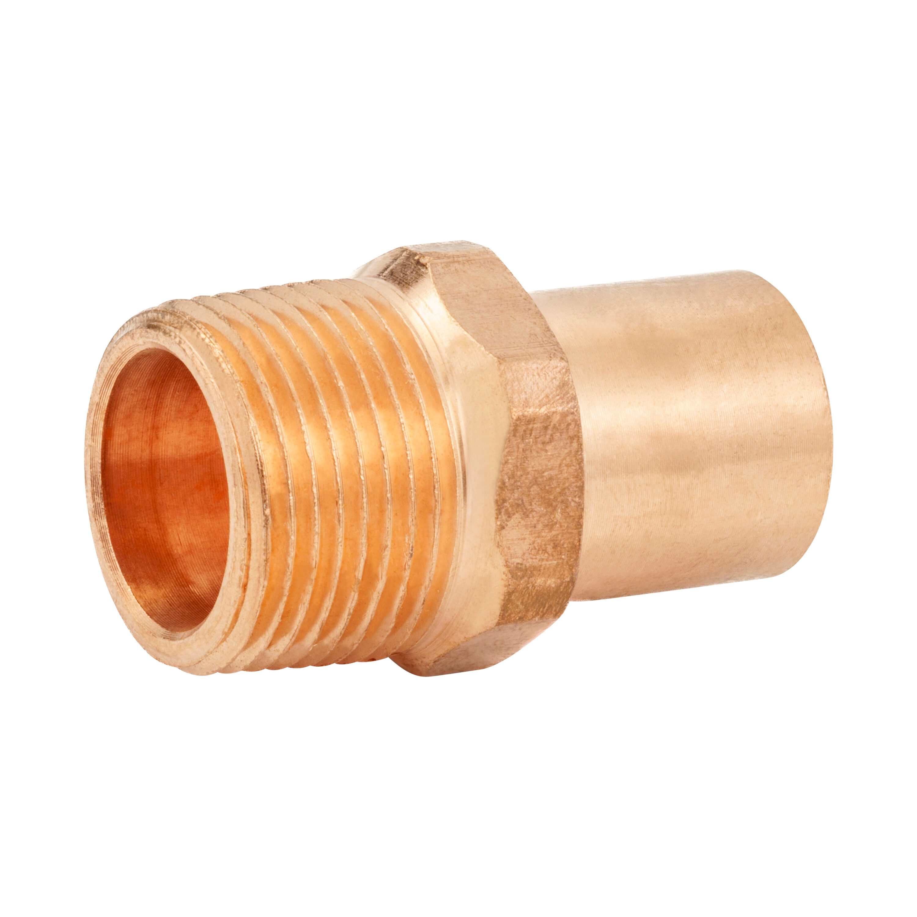 Streamline W 01446L 3/4-in FTG x 3/4-in MIP Copper Male Fitting Adapter
