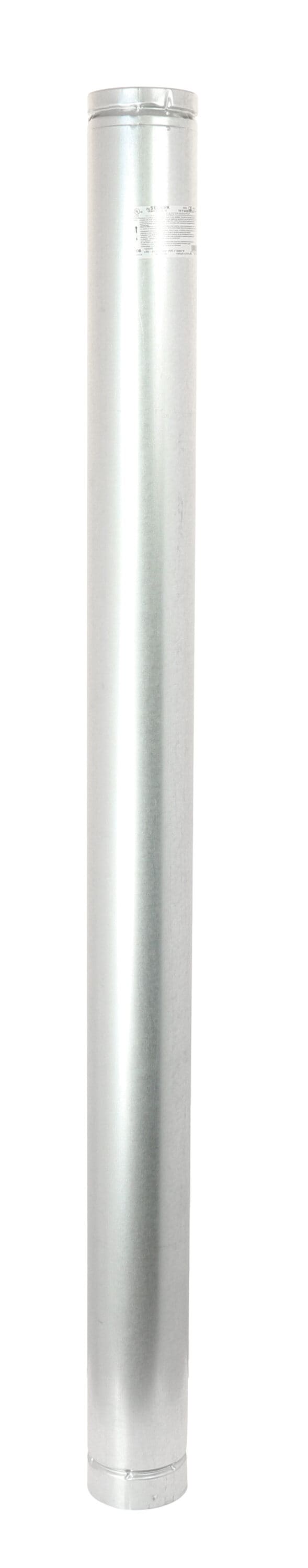 10 X 24 Galvanized Stove Pipe (26 Gauge) - (Available For Local Pick Up  Only) - Greschlers Hardware
