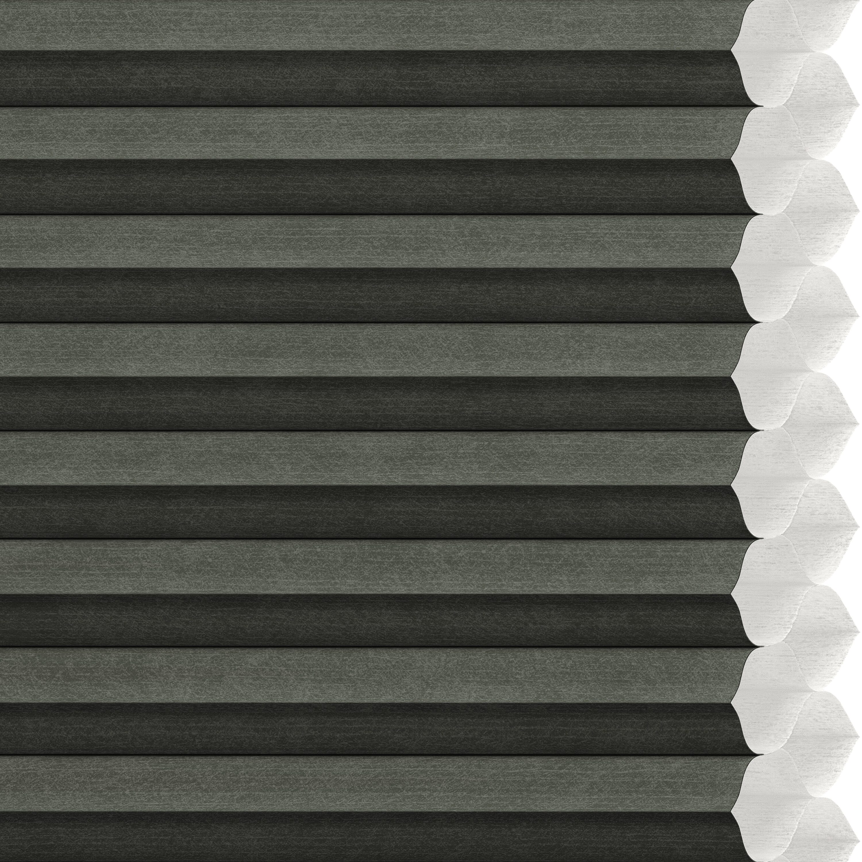 LEVOLOR 511452 Designer Colors Raven Light filtering Polyester 1/2-in Double Cellular shade swatch