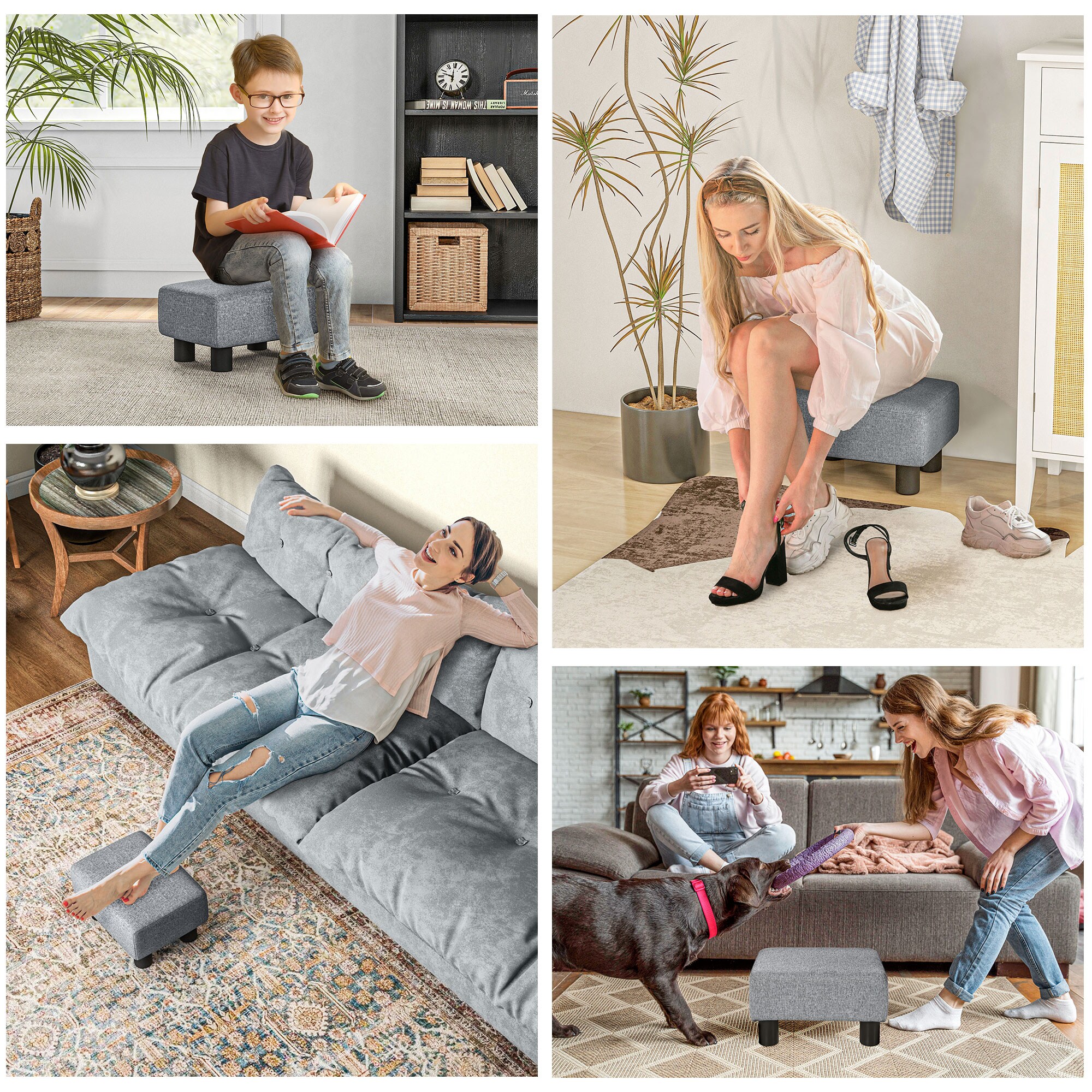 HomCom 833-666V80GY bench - View #7