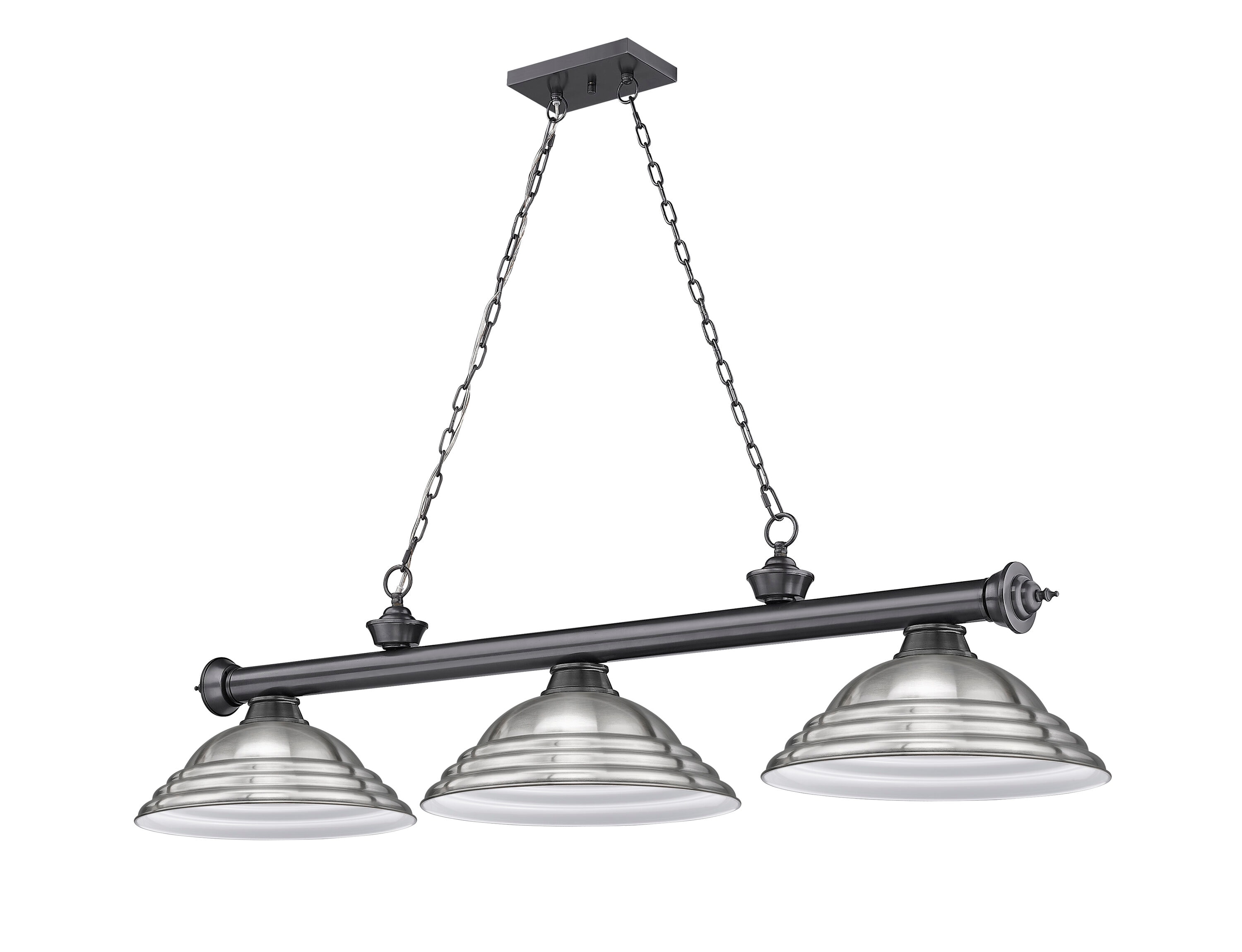 Z-Lite 2306-3BP-SBN Pool-Table-Lighting - View #5