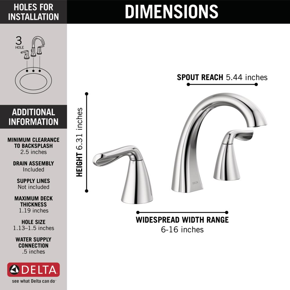 Delta 35840LF Lavatory-Faucets - View #4
