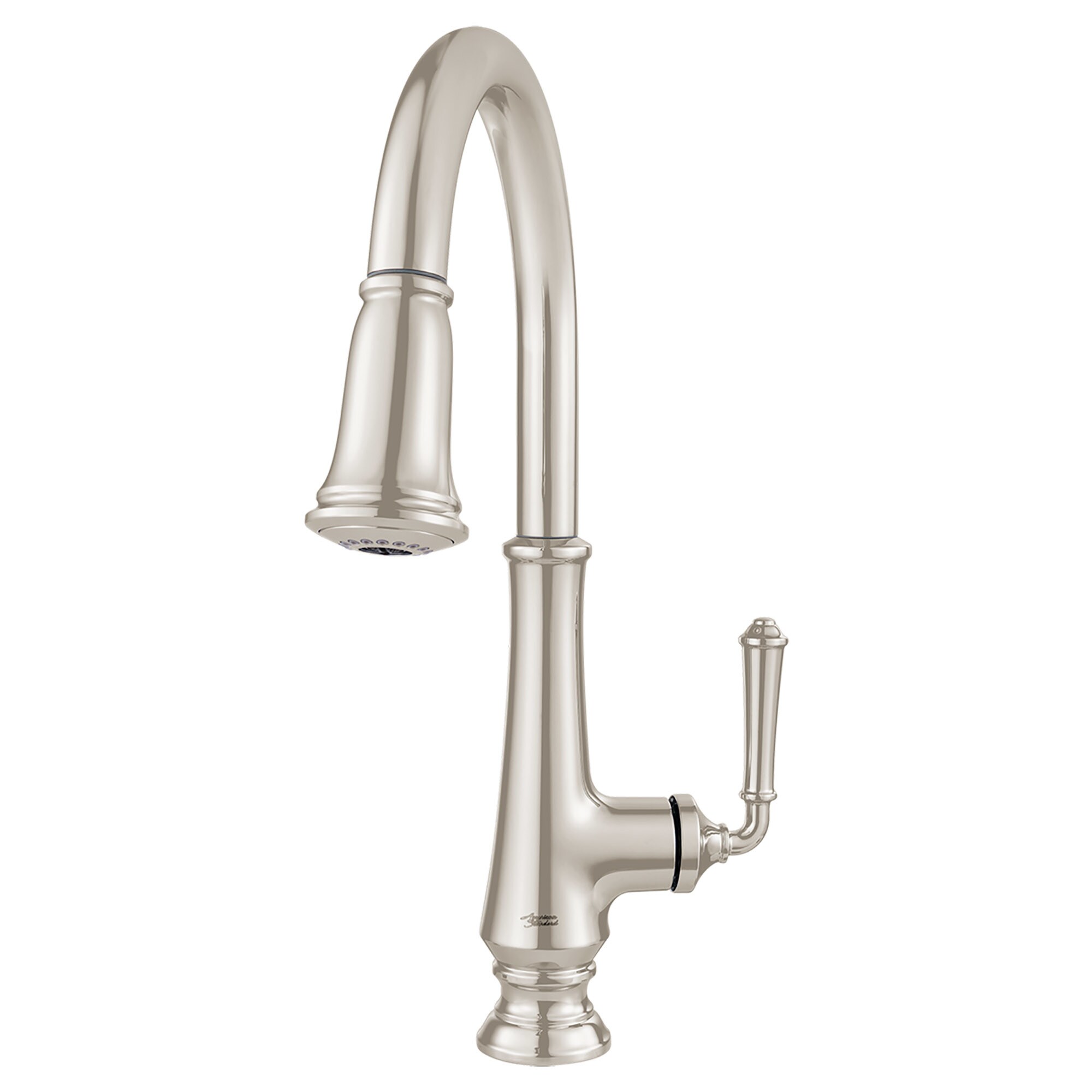 American Standard 4279300.013 Delancey Brushed Nickel Single Handle Deck-mount Pull-down Kitchen Faucet