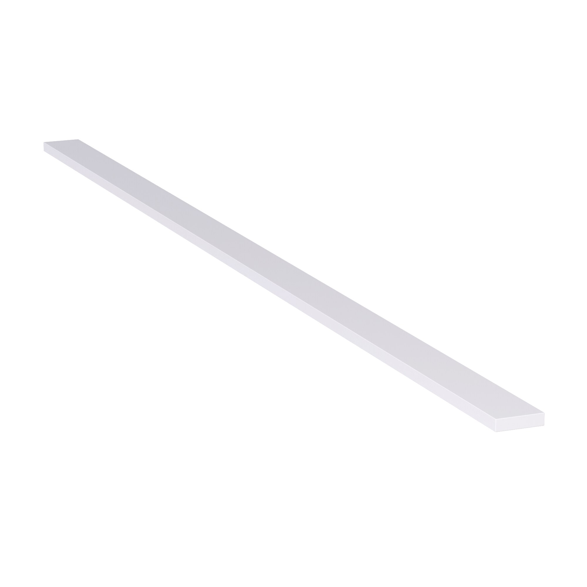 Arcade Green Cabinet Fill Strip 3-in W x 80-in H x 0.75-in D White Painted #505TF380
