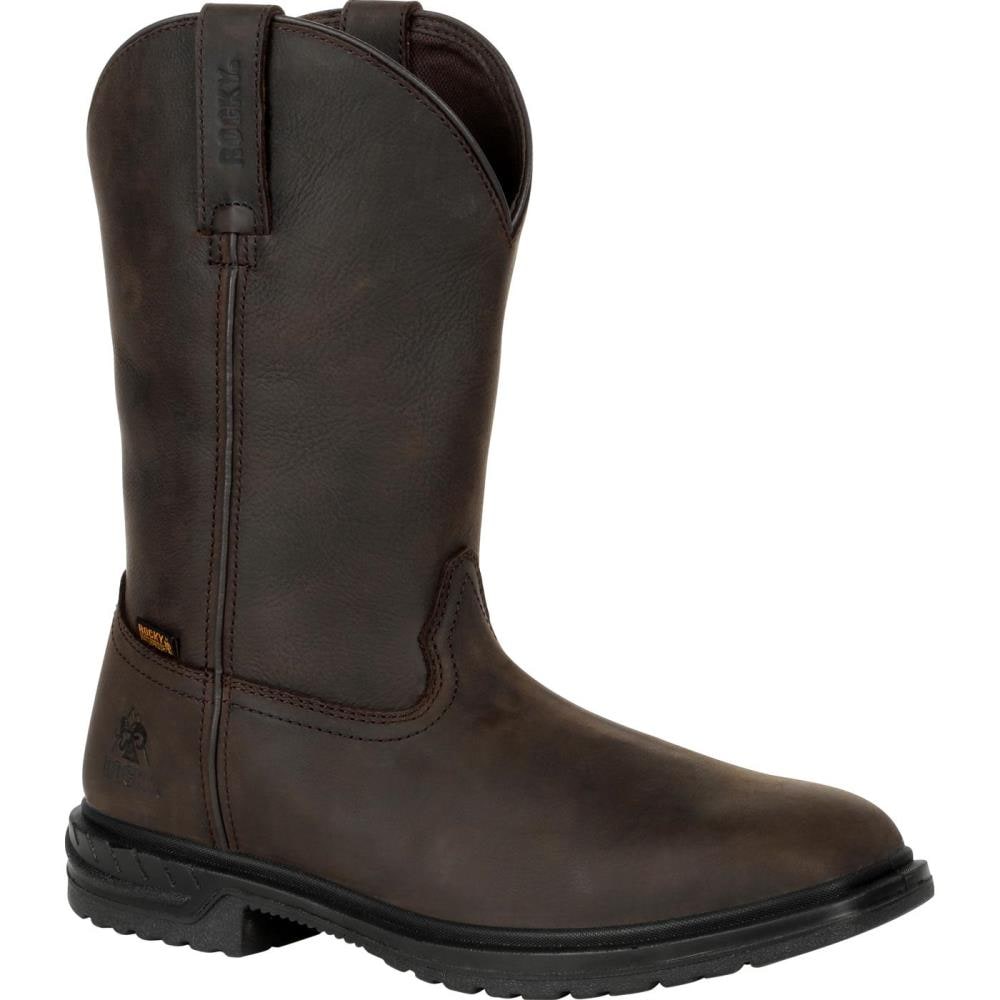 Rocky RKW0330  M  100 Men's Chocolate Waterproof Boots Size: 10 Medium