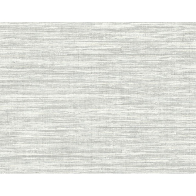 Seabrook Designs Beach House 60.75-sq ft Daydream Gray Paper Textured ...
