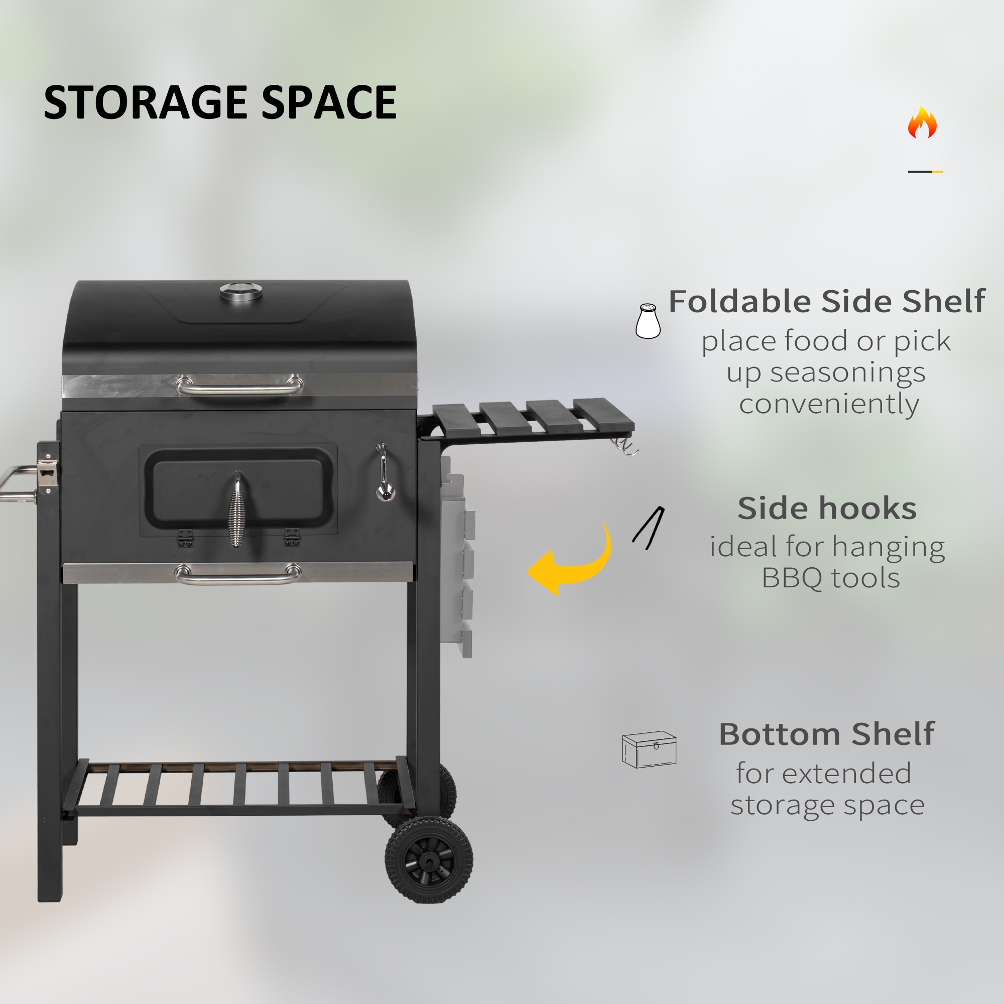 Maocao Hoom JL174313 Charcoal-Grills - View #5
