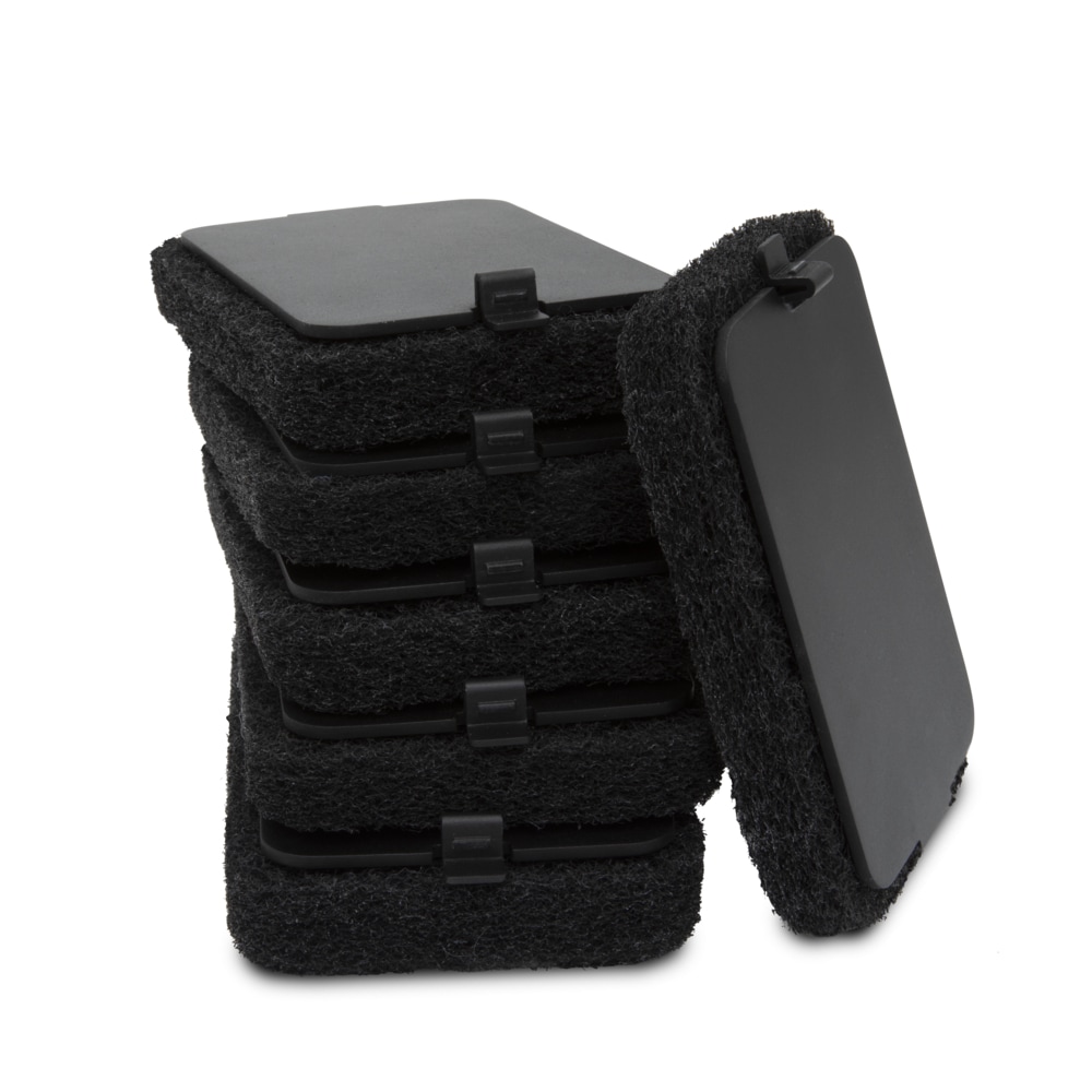 Weber 3400023 Polyester Grill scouring pad with 4.6-in Plastic Handle