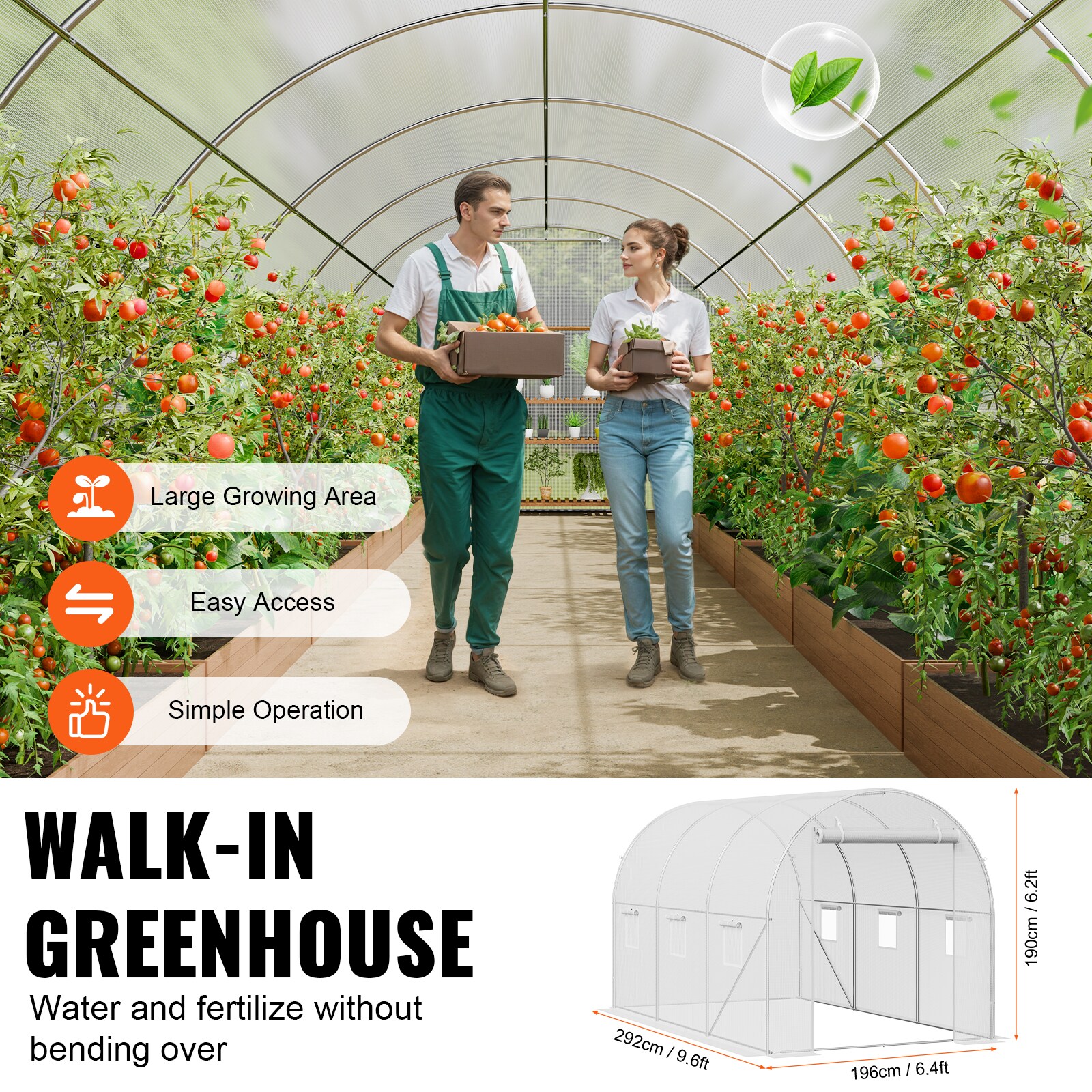 VEVOR SCSDXWS10X7X06989V0 greenhouses - View #5