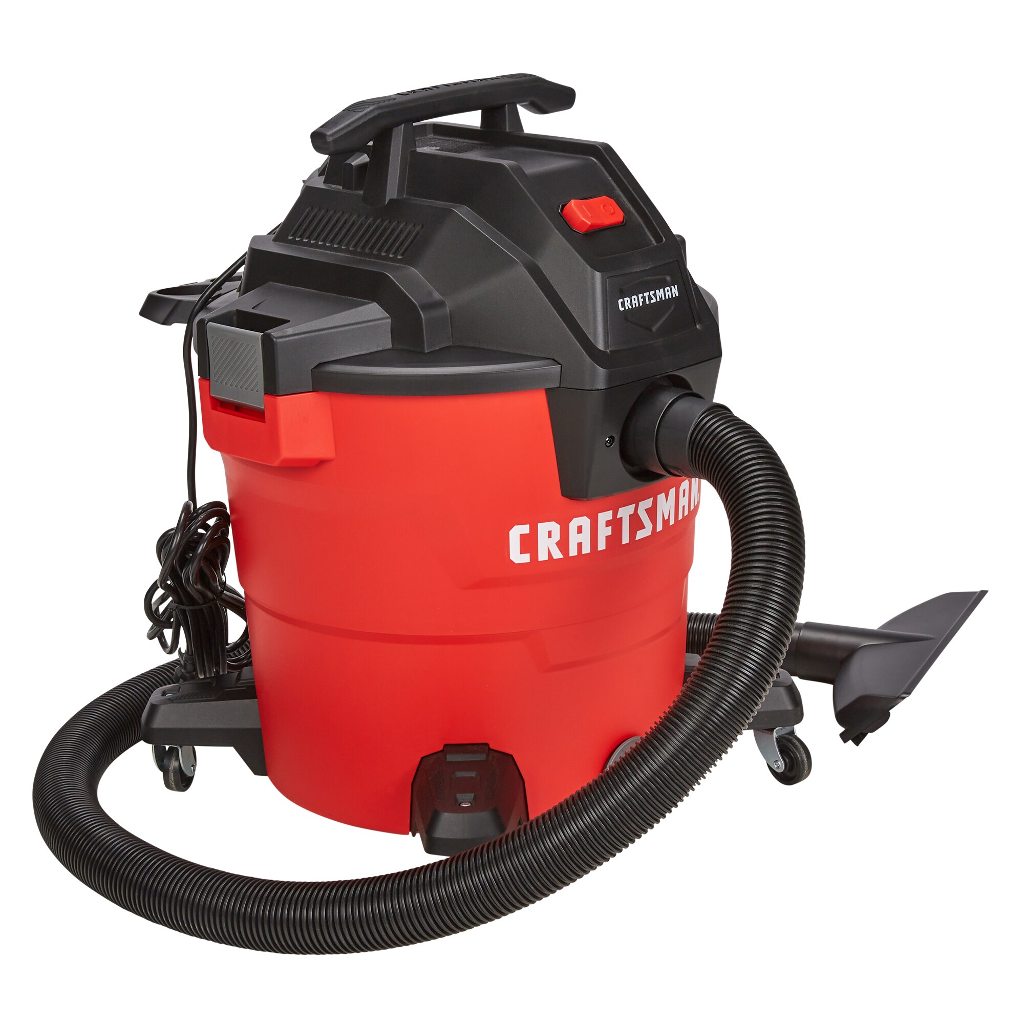 CRAFTSMAN 16-Gallons 6-HP Corded Shop Vacuum with Accessories Included ...