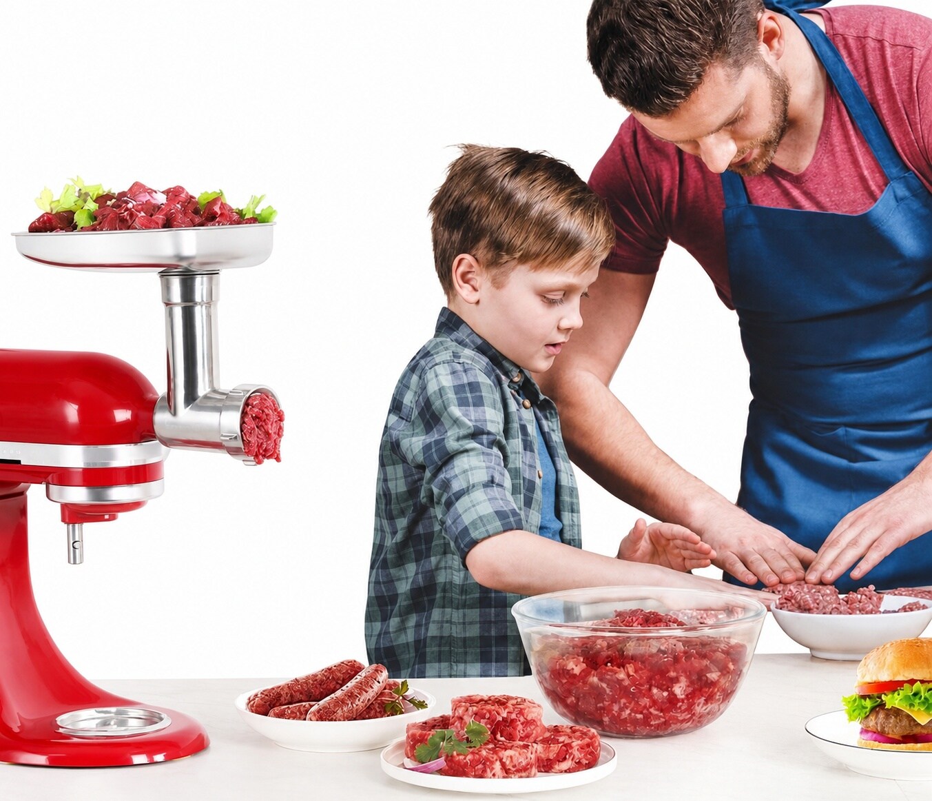 Aoibox LABTE7MG Stand-Mixers-Attach-Access - View #2