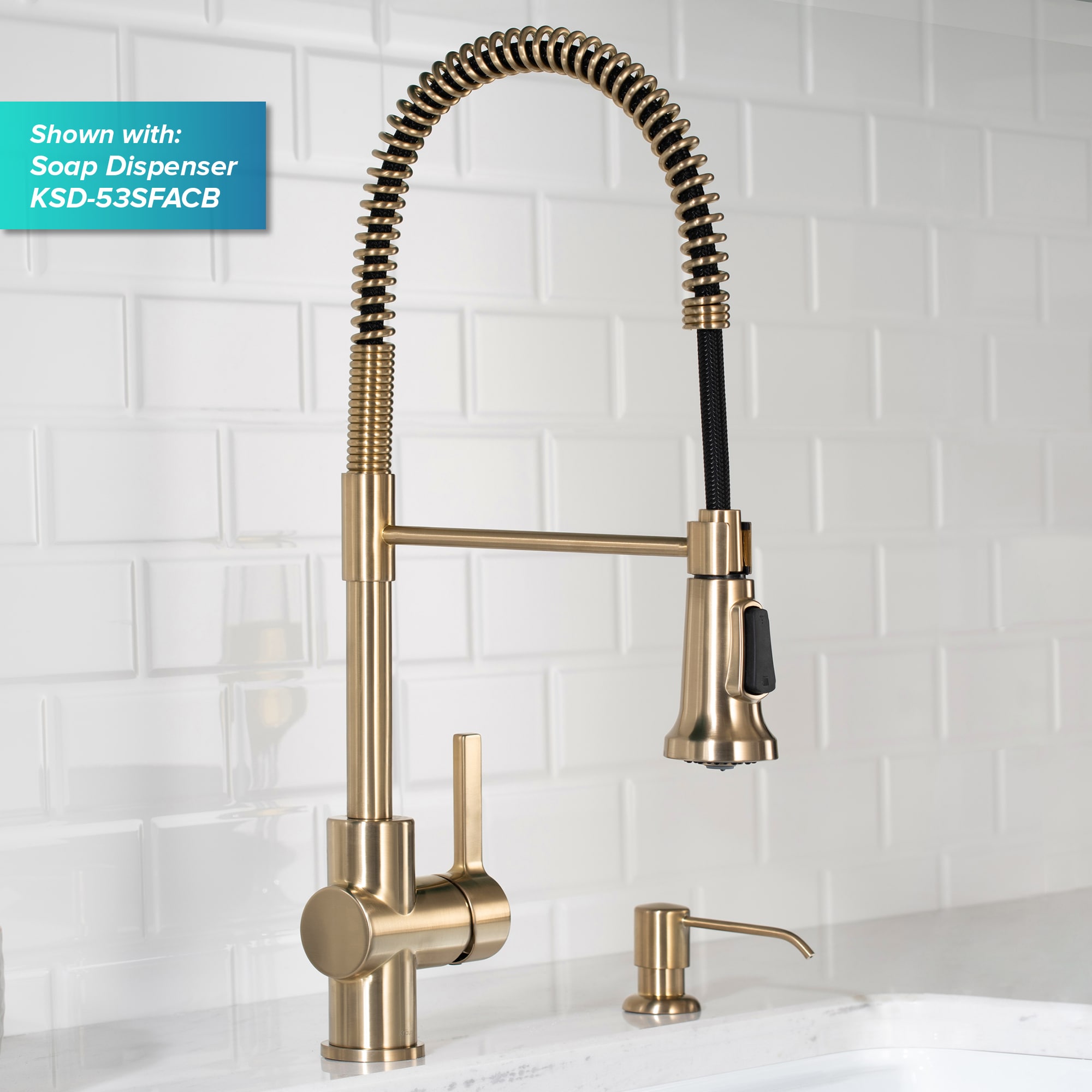Kraus KPF-1690-FF-100SFACB Kitchen-Faucets - View #3
