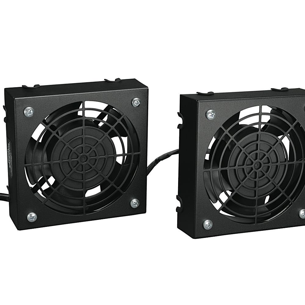Interex By Tripp-Lite TCNCD384929 Tripp Lite TRL-SRFANWM Wallmount Rack Enclosure Cooling Roof Fan Kit 120V 5-15P