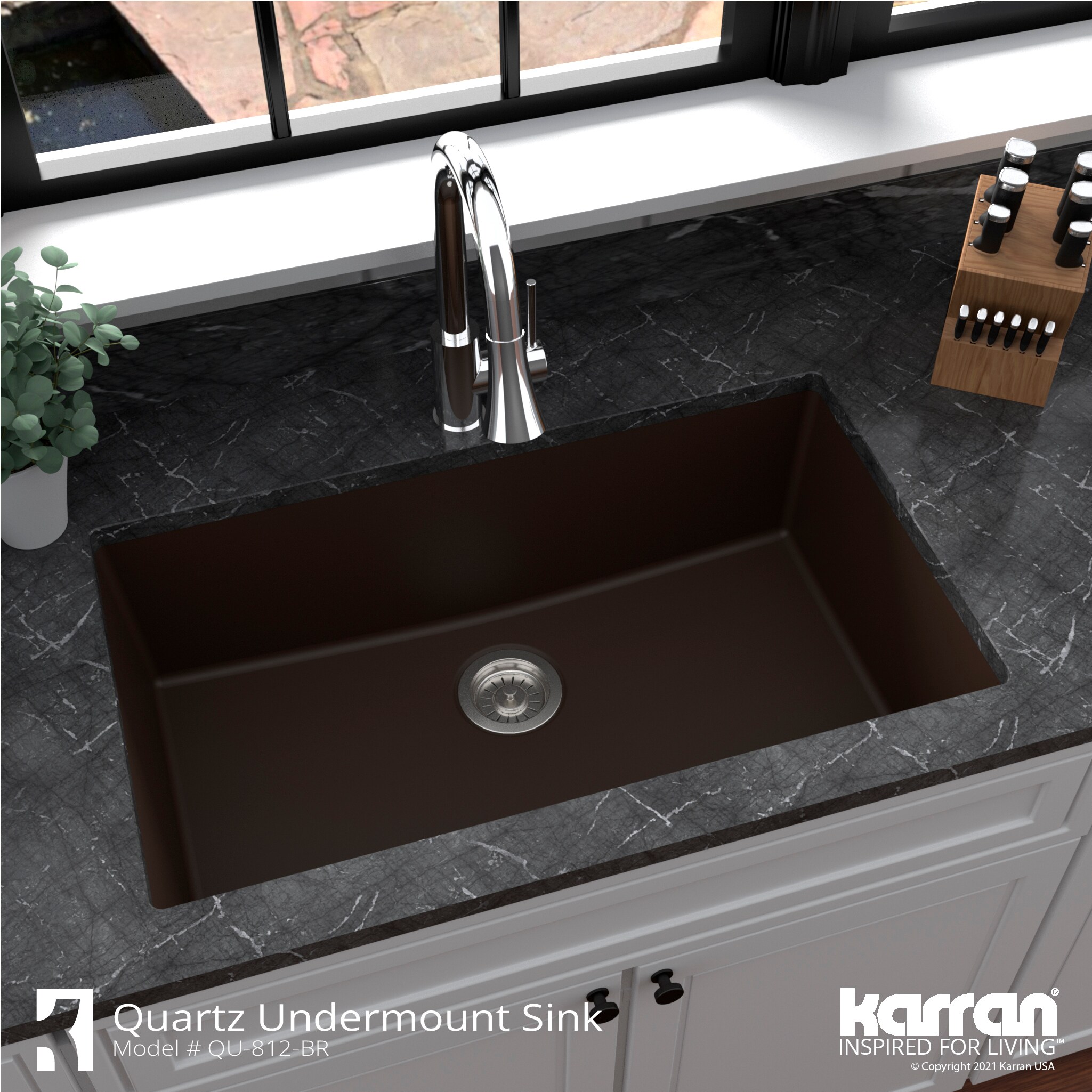 Karran QU-812-BR Kitchen-Sinks - View #5