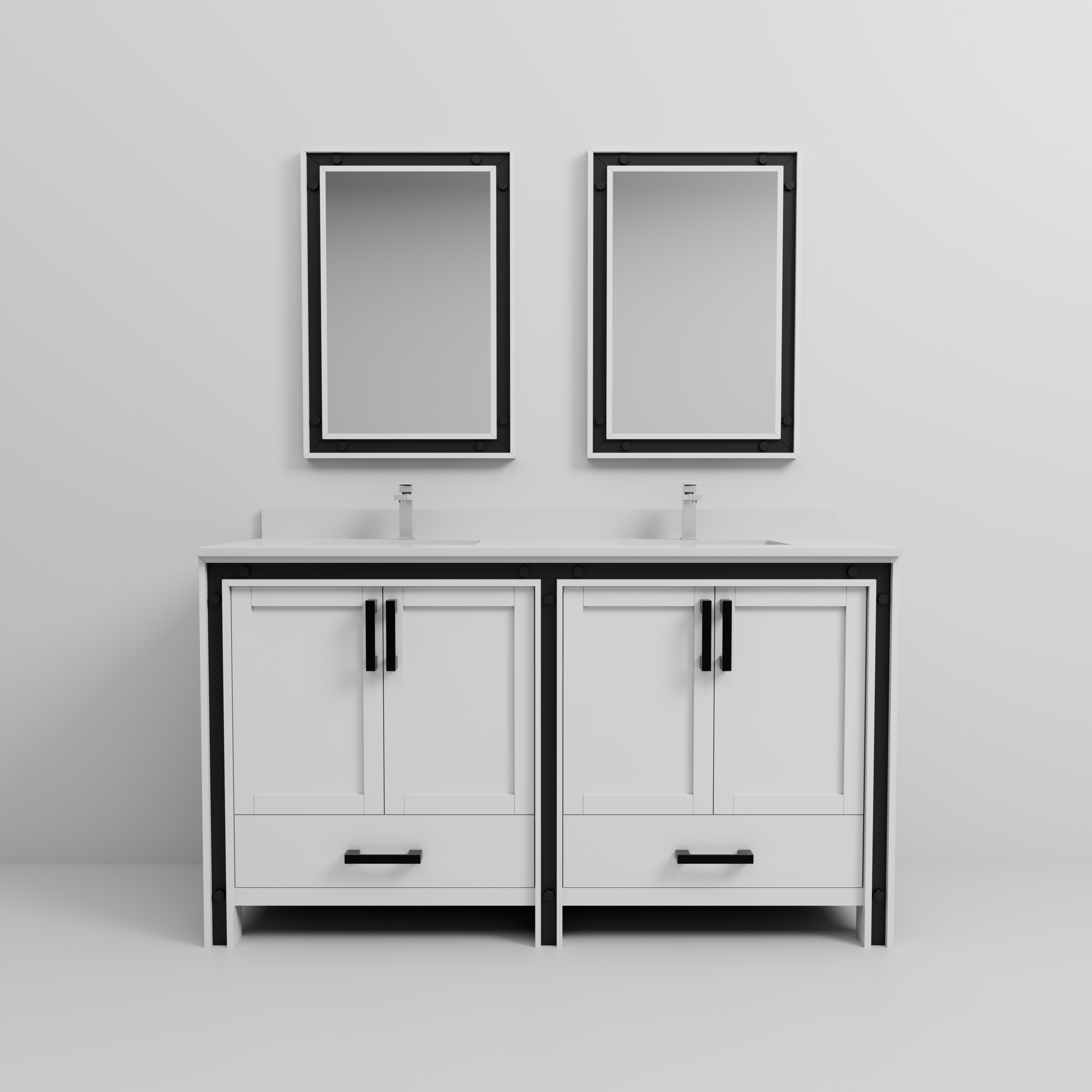 Lexora LVZV60DA211 Bath-Vanity-Combo - View #11
