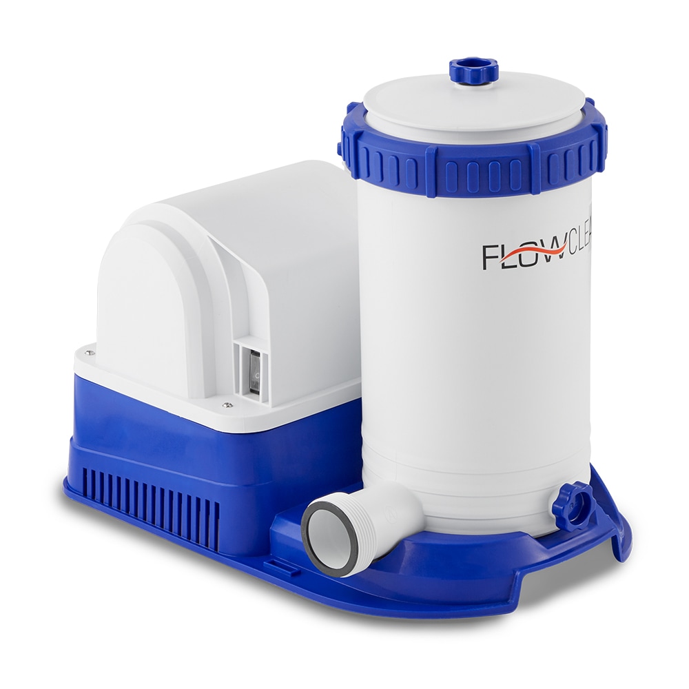 Bestway Bestway 58392E Flow Clear 2500 GPH Above Ground Swimming Pool Water Filter Pump in the Pumps department at Lowes.com