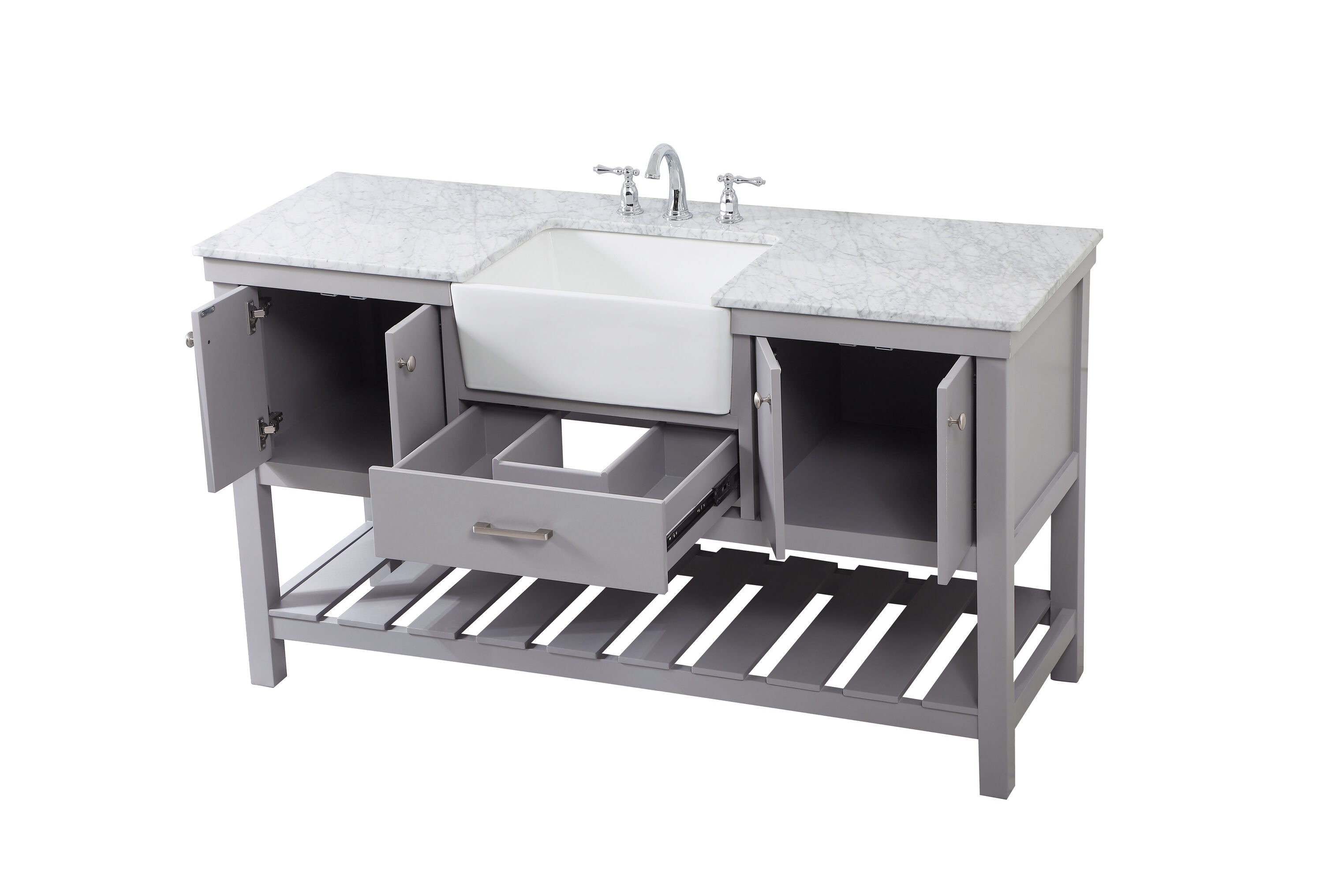 Elegant Decor HF180480GR Bath-Vanity-Combo - View #10
