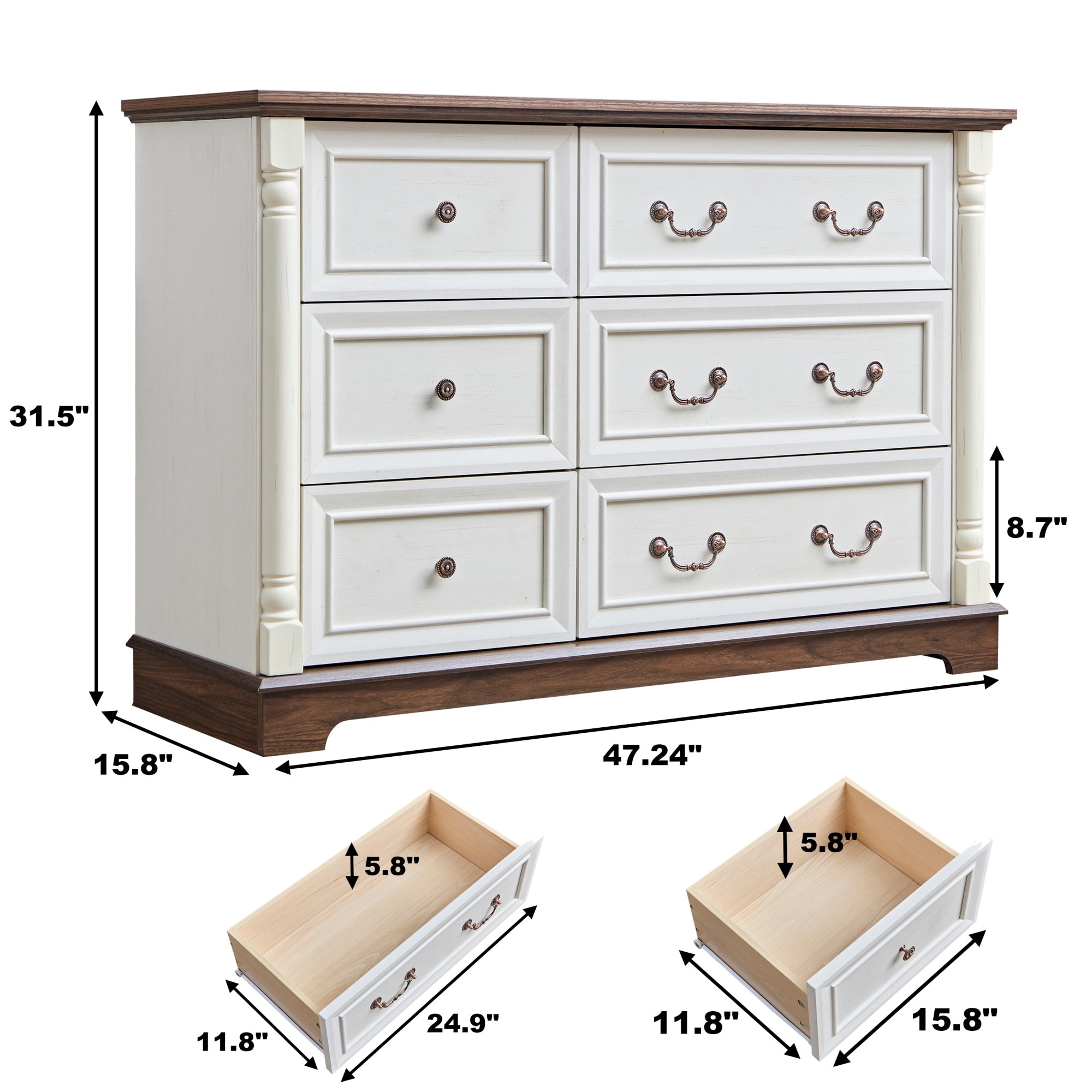 Dexmalle W2393P252364 dressers - View #3
