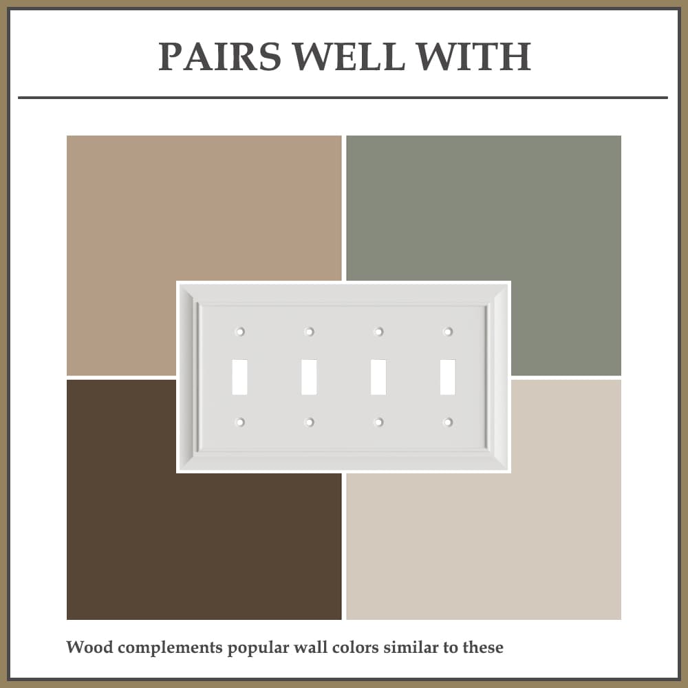 allen + roth DWP00001 Electrical-Wall-Plates - View #7