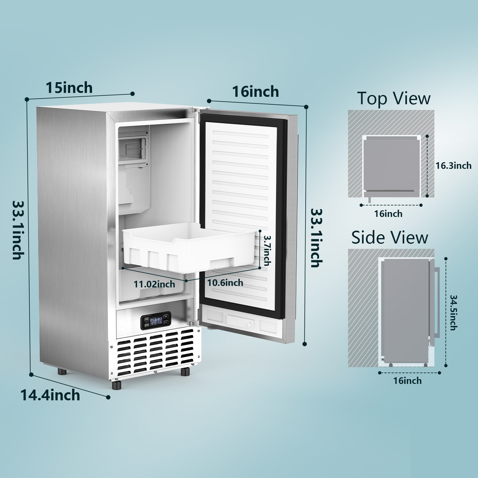 COWSAR LSCIM-Z5830S Ice-Makers - View #8