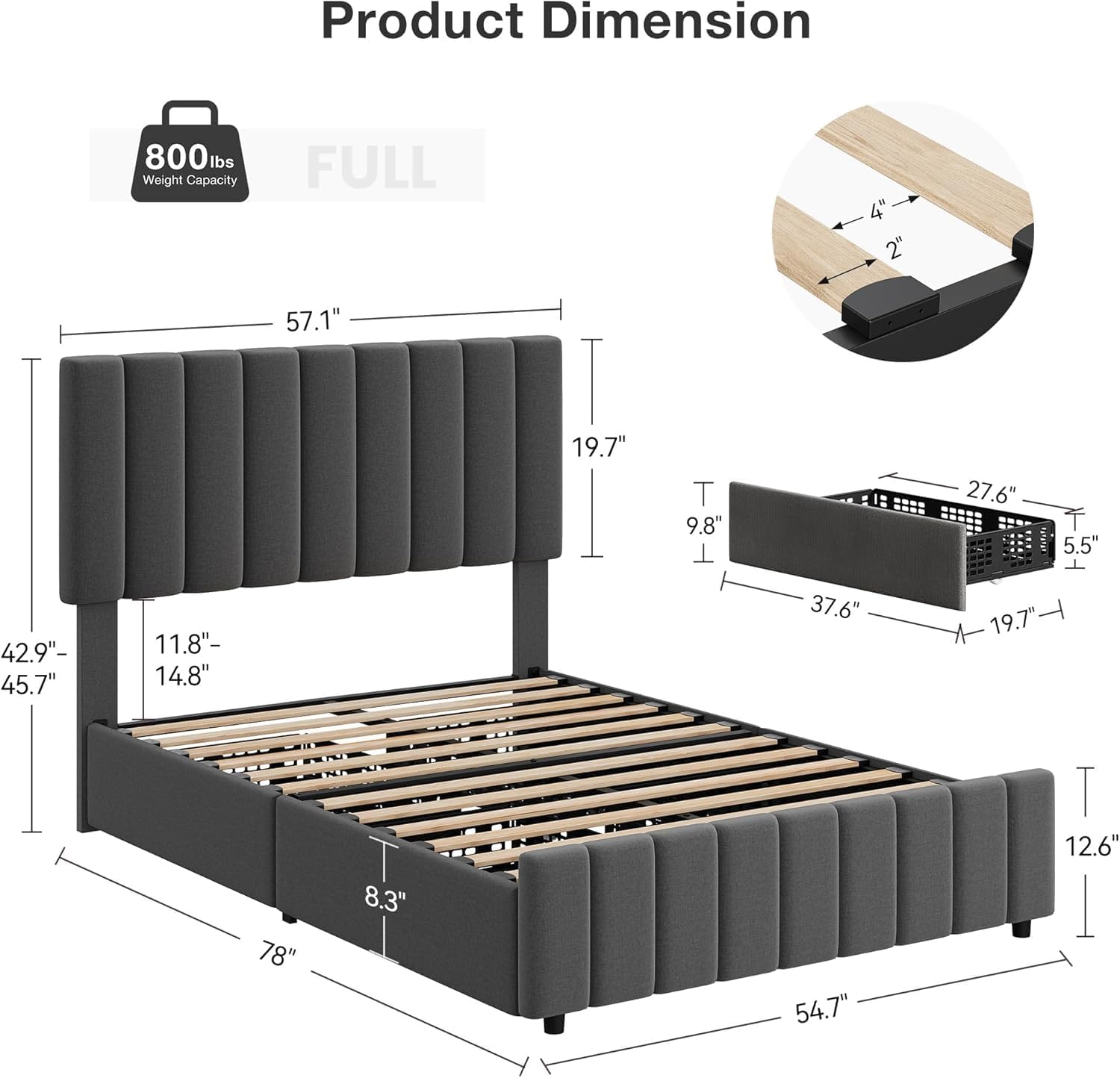 Qeetex LHF-BED-PHO-11ATE94P beds - View #3