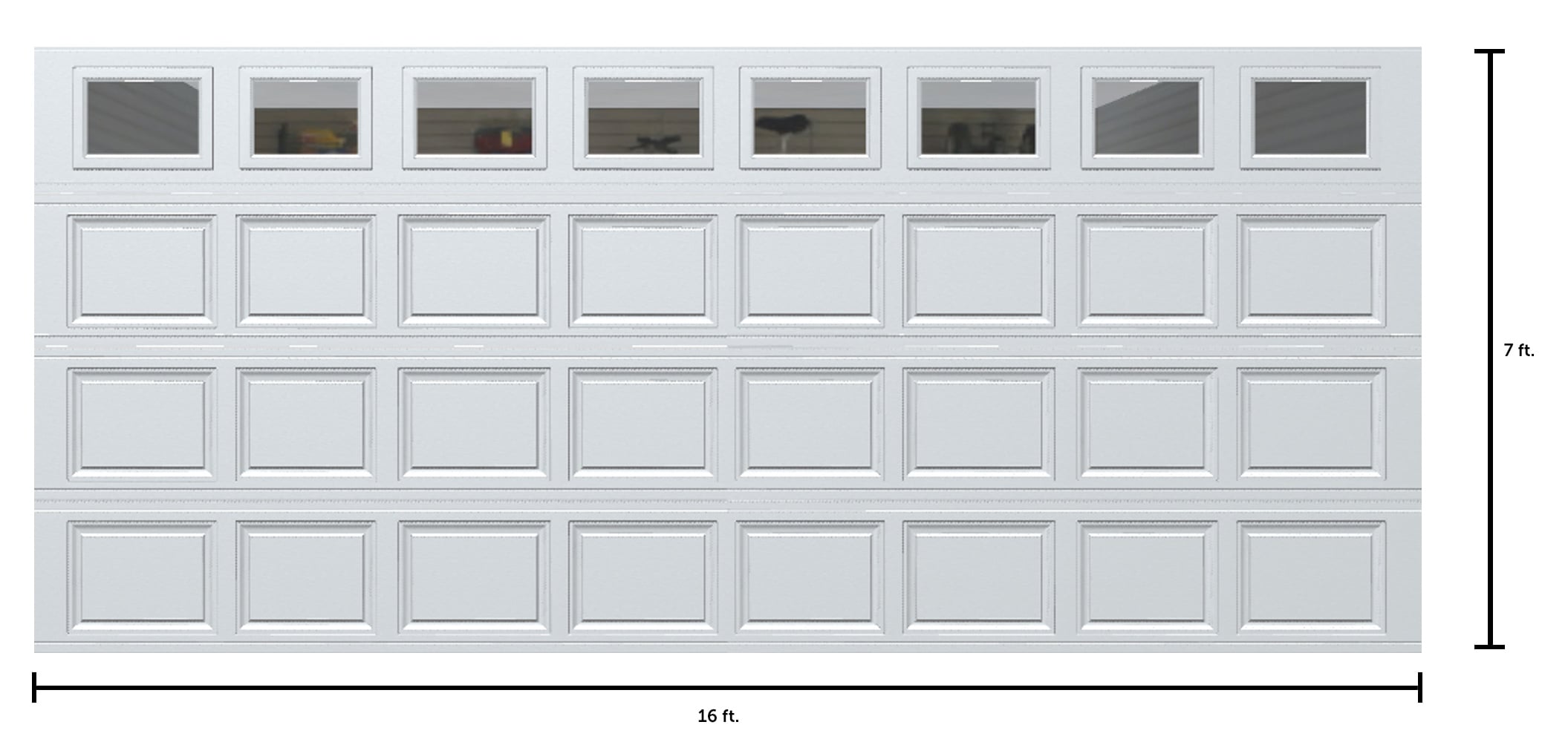Wayne Dalton WD8300CWC167 Garage-Doors - View #2