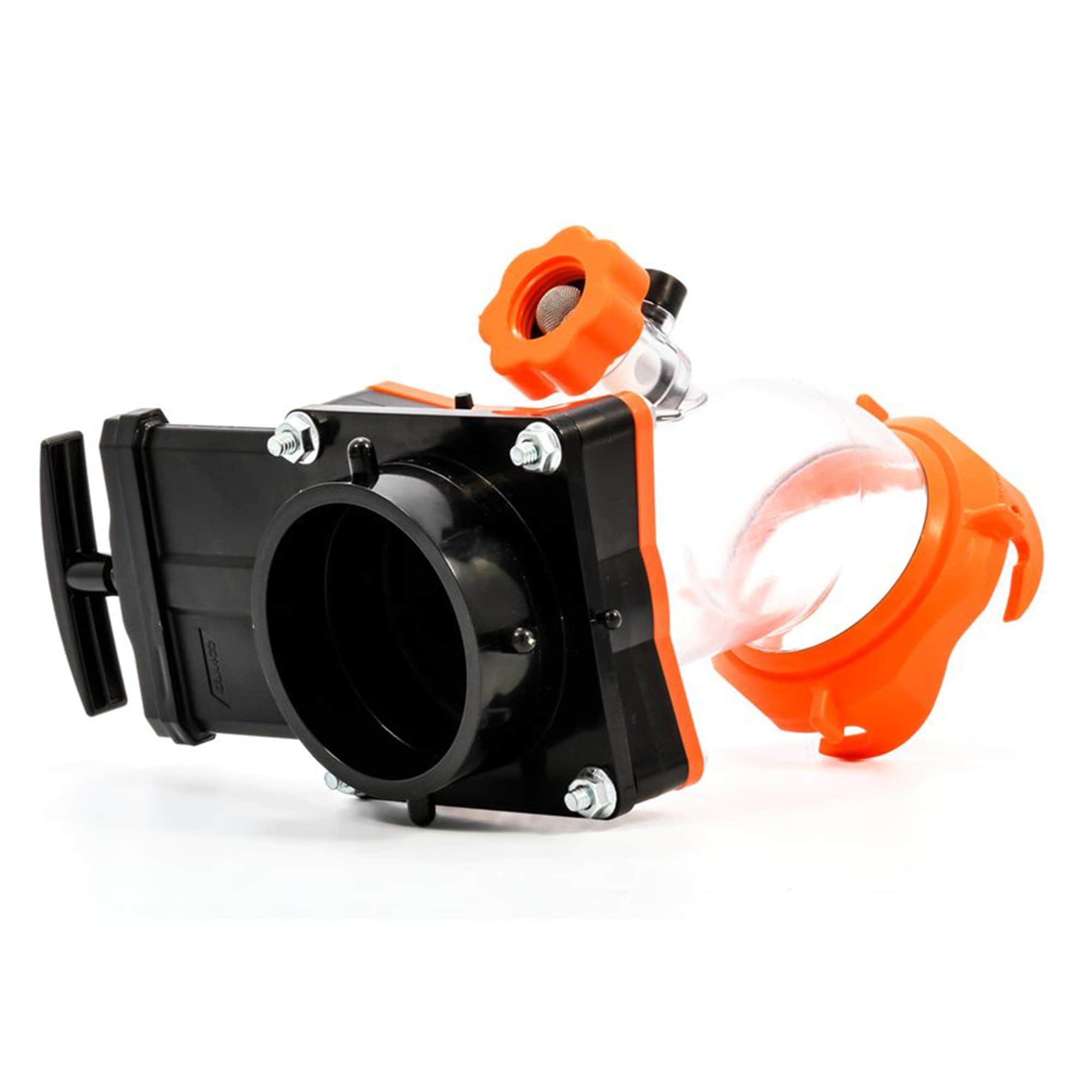 CAMCO 320160 Rhino Blaster Pro Clear Elbow RV Trailer Holding Tank Rinser w/ Gate Valve