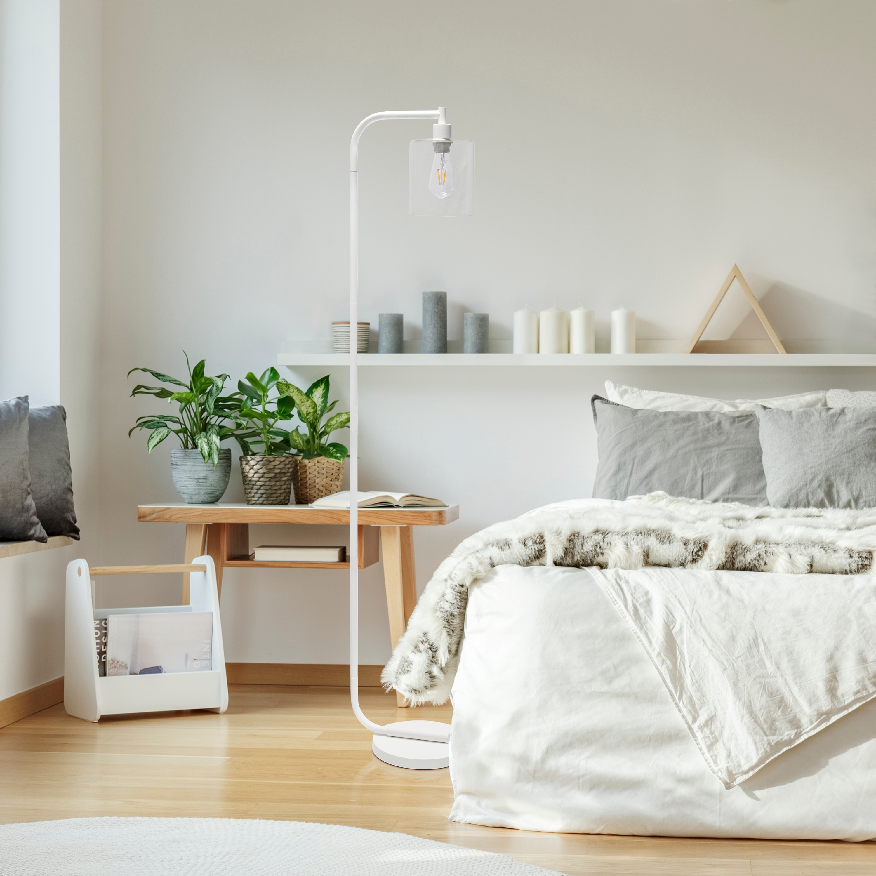 Simple Designs LF1036-WHT floorlamps - View #4