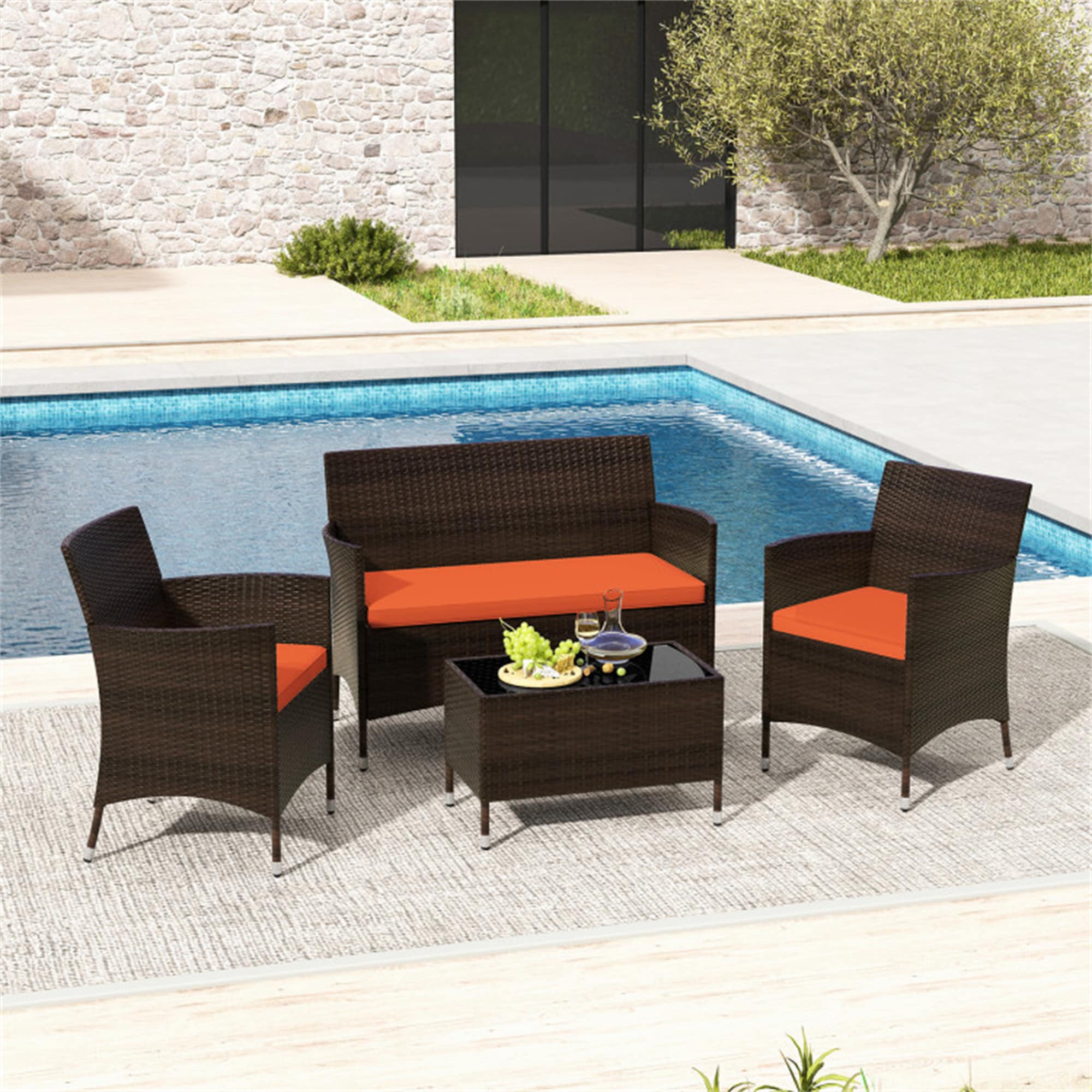 BABOOM BOM-67772OR-CO Patio-Conversation-Sets - View #9