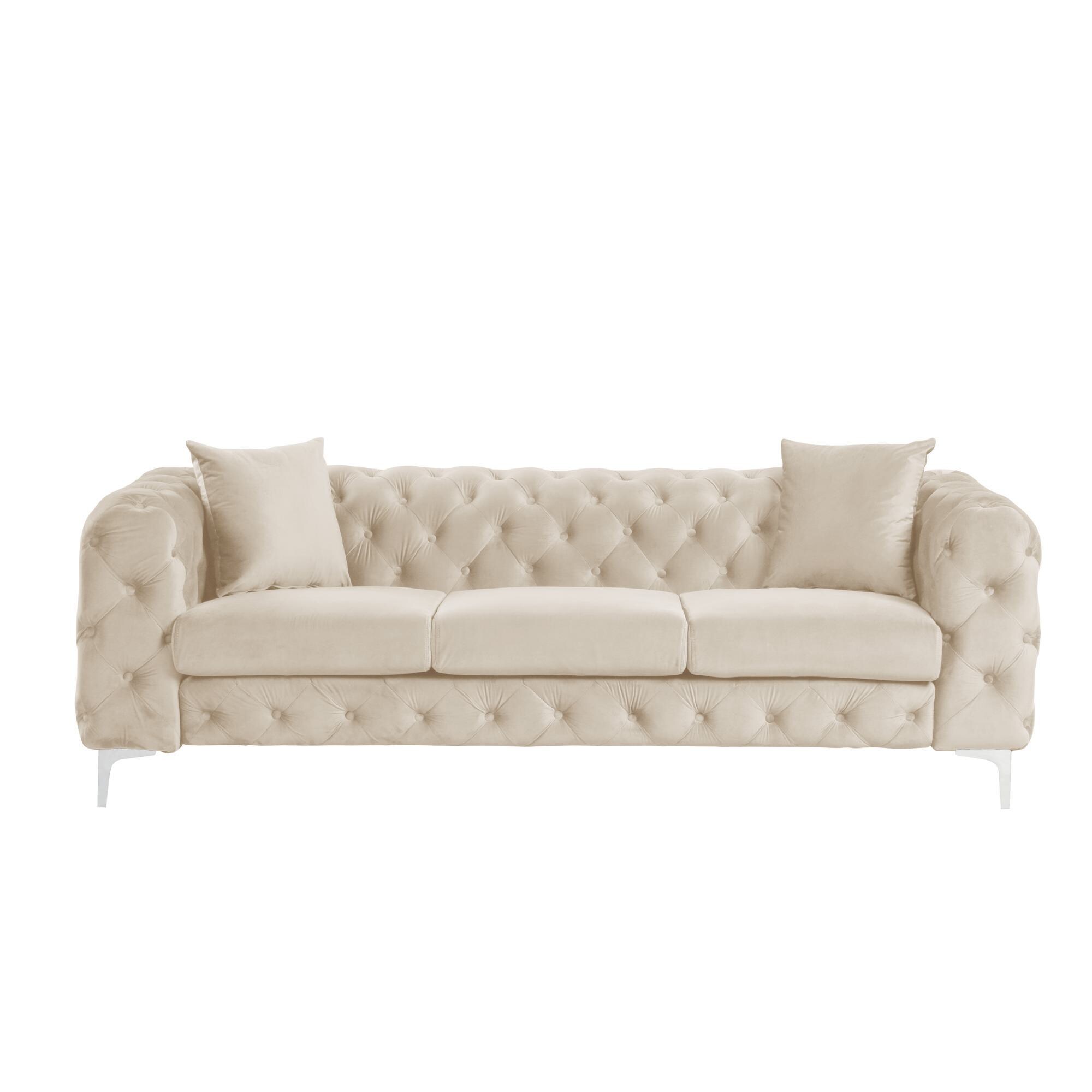 FARATI 8212-BEIGE-3 Sofas-Loveseats - View #2