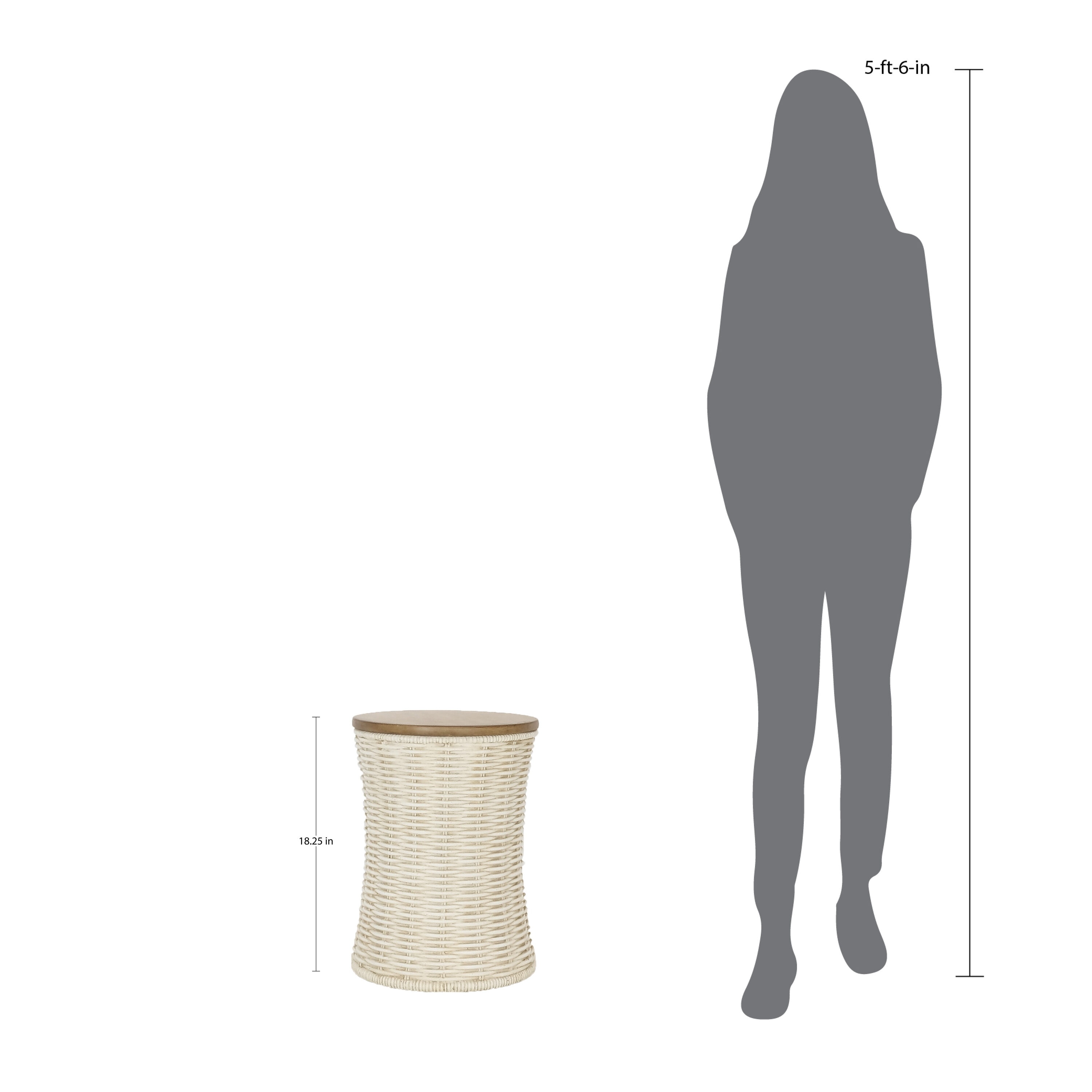 Origin 21 PC9609WHT Garden-Stools - View #16