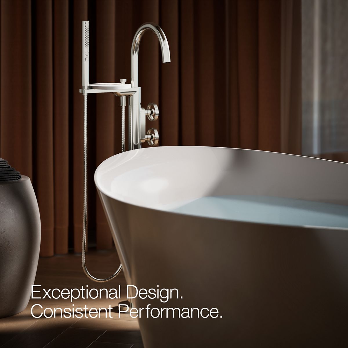 KOHLER T77984-9-SN Roman-Tub-Faucets - View #11