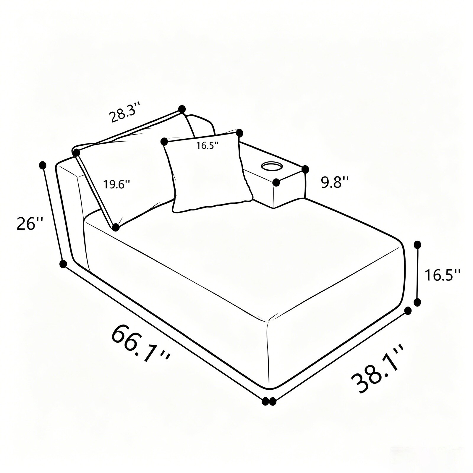 Horizons Prime LJW107881 futons - View #6