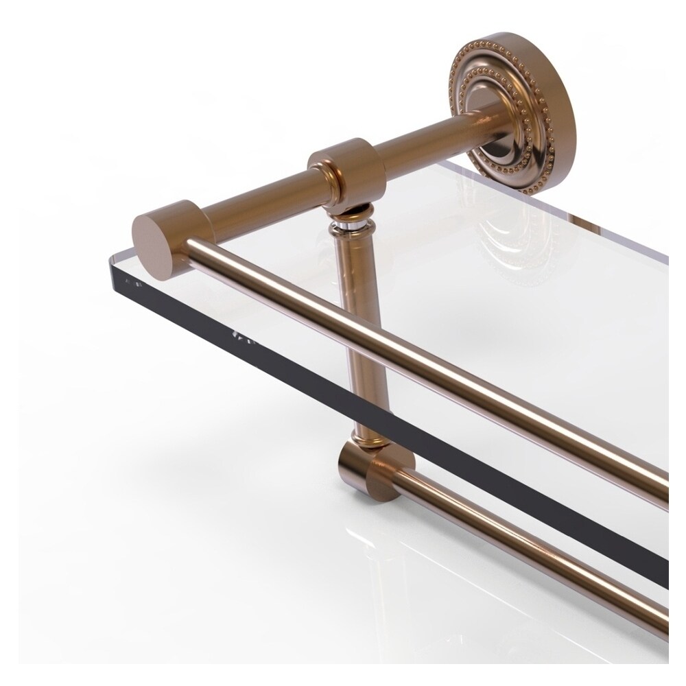 Allied Brass DT-1TB/16-GAL-BBR Bathroom-Shelves - View #2