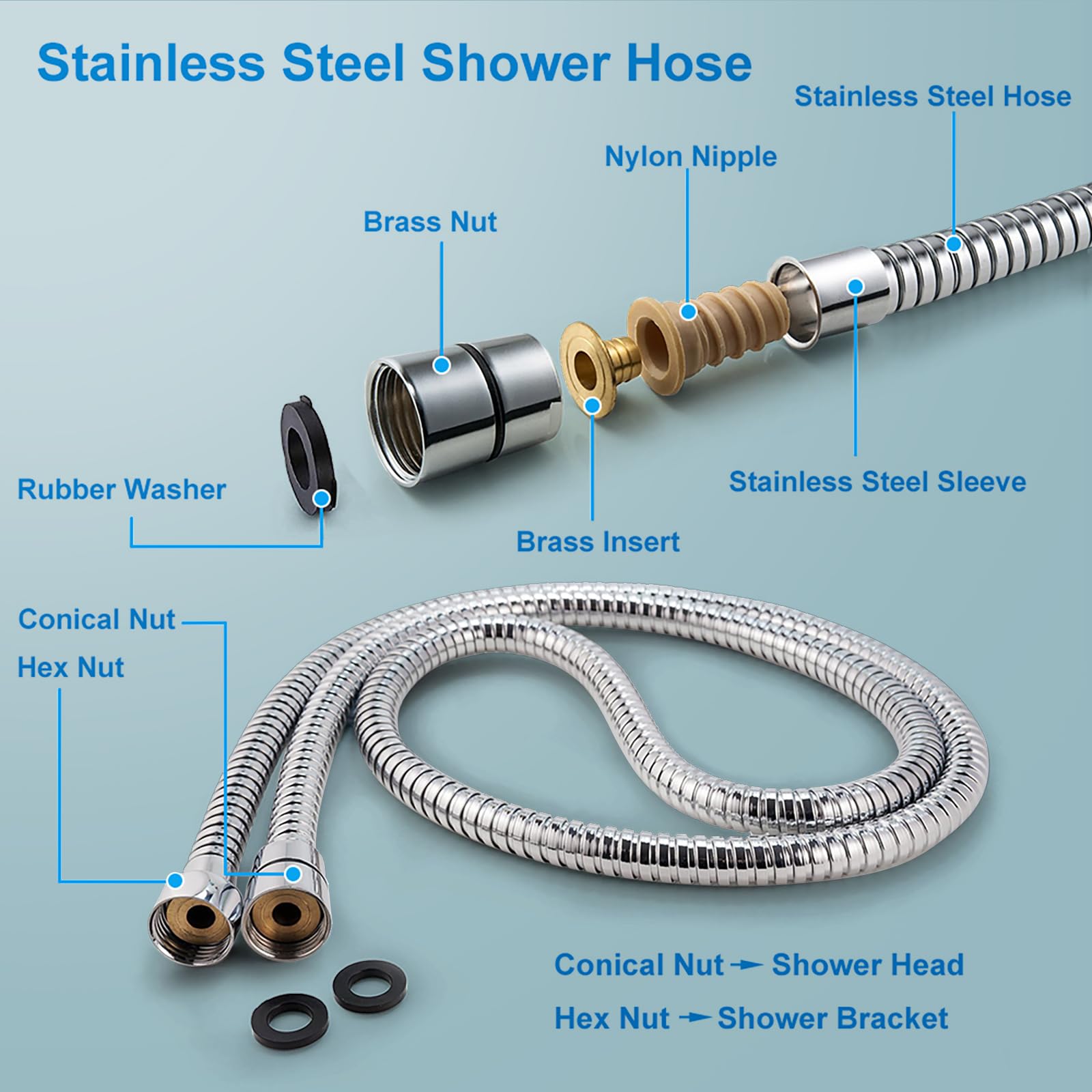 TNSO 5749848448388 Fixed-Showerhead - View #5