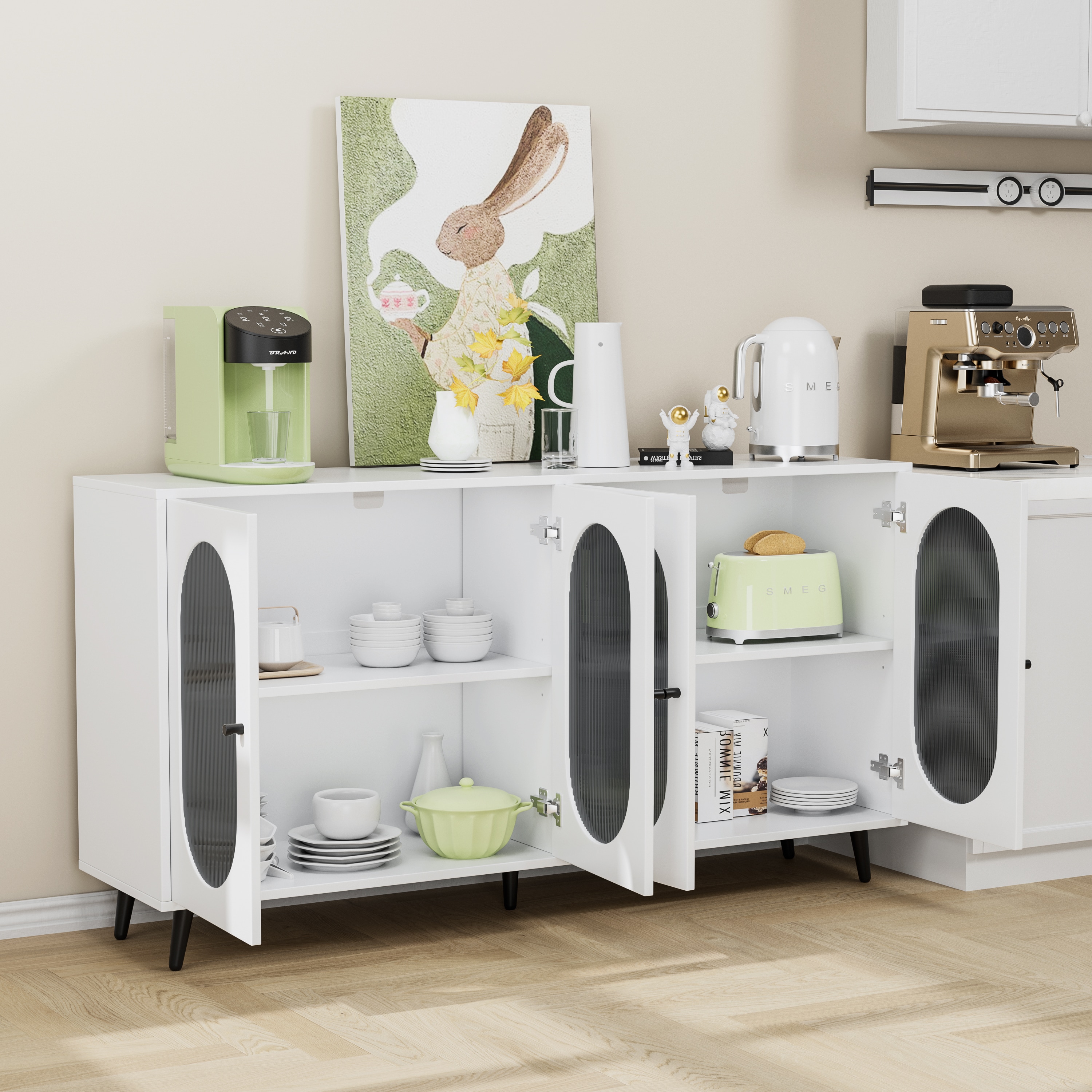 Mondawe MO-JH-006-GR Dining-Kitchen-Storarge - View #2