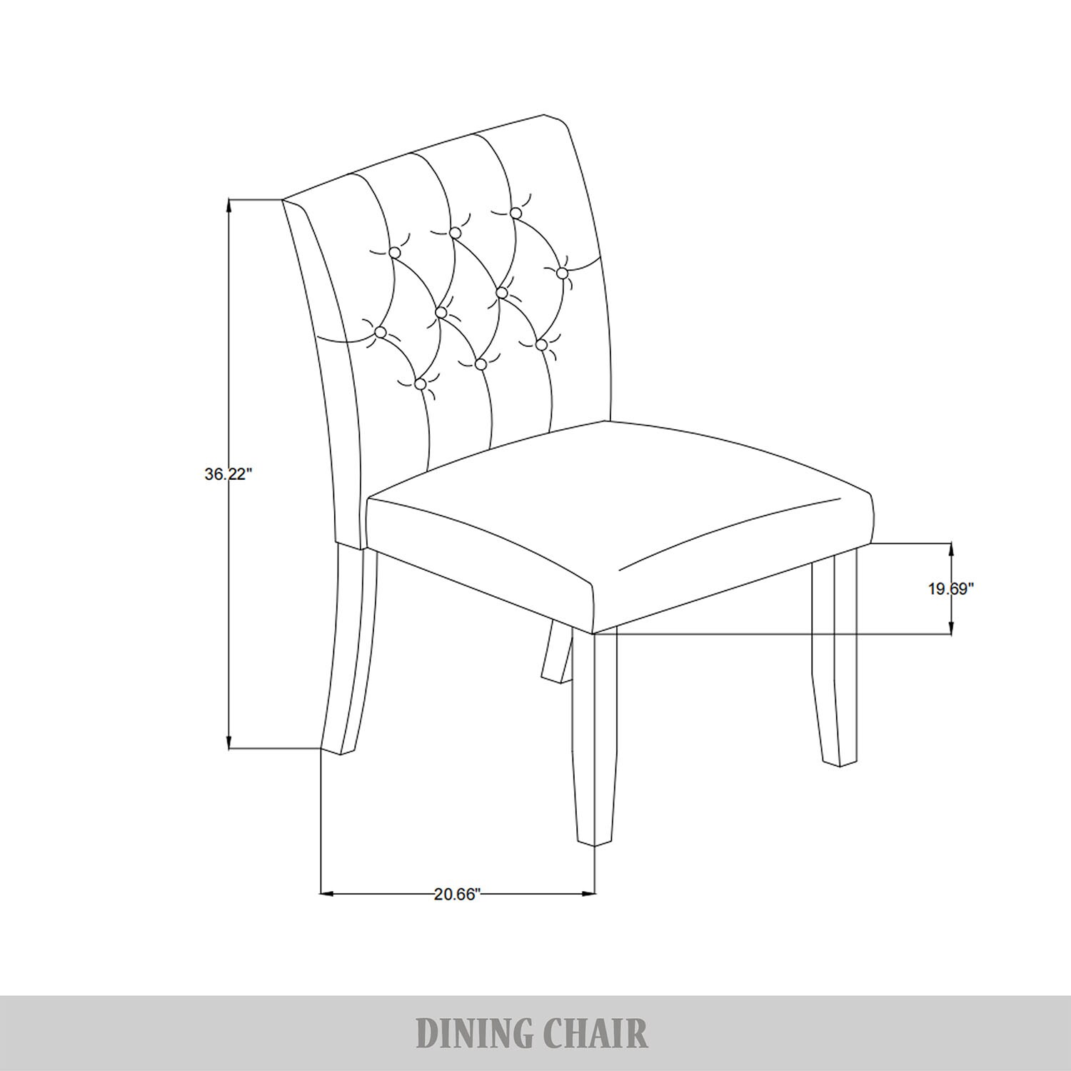 CasePiece C3085US-GY-LN-BK-C4 Dining-Sets - View #8