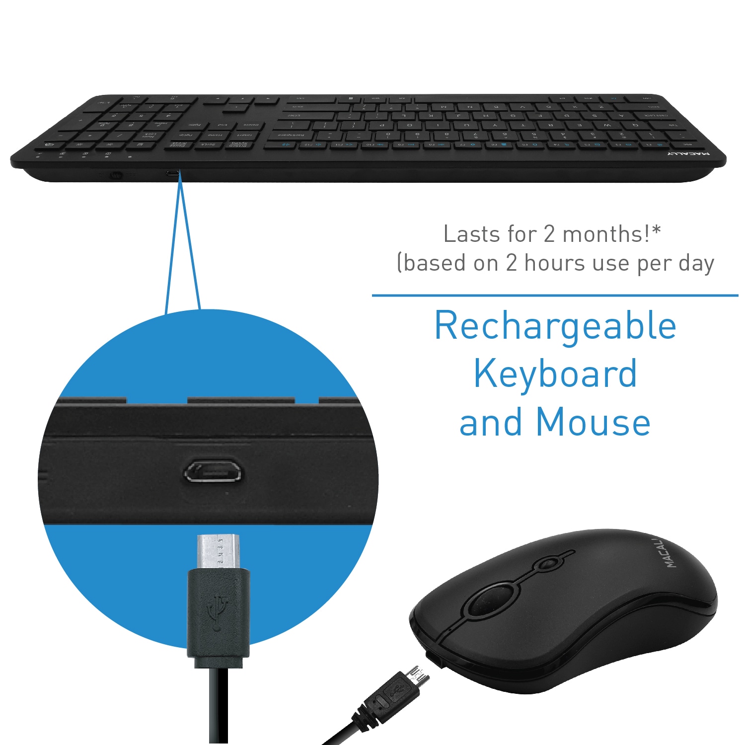 Macally RFVVKEYCMBBAT Computers-Peripherals - View #4