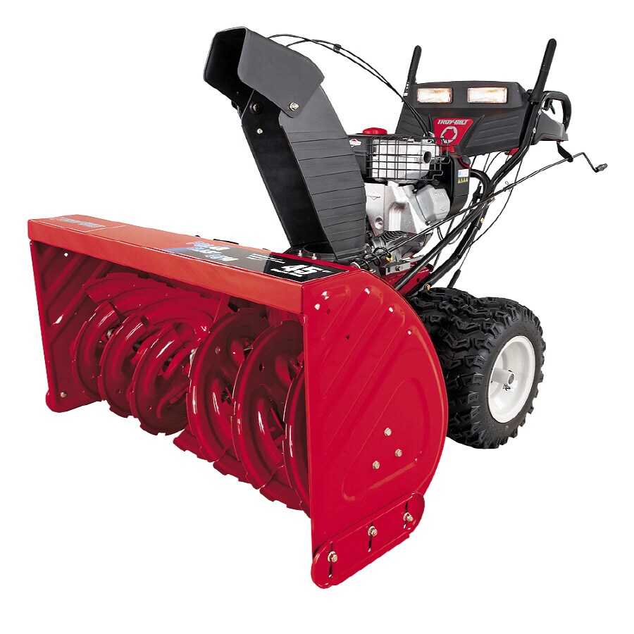 Troy-Bilt 45-in 342-cc Two-stage Gas Snow Blower;; Headlight(s) at ...