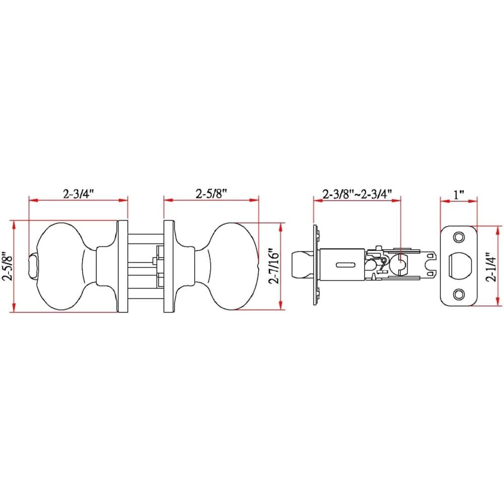 Design House 750497 Door-Knobs - View #3