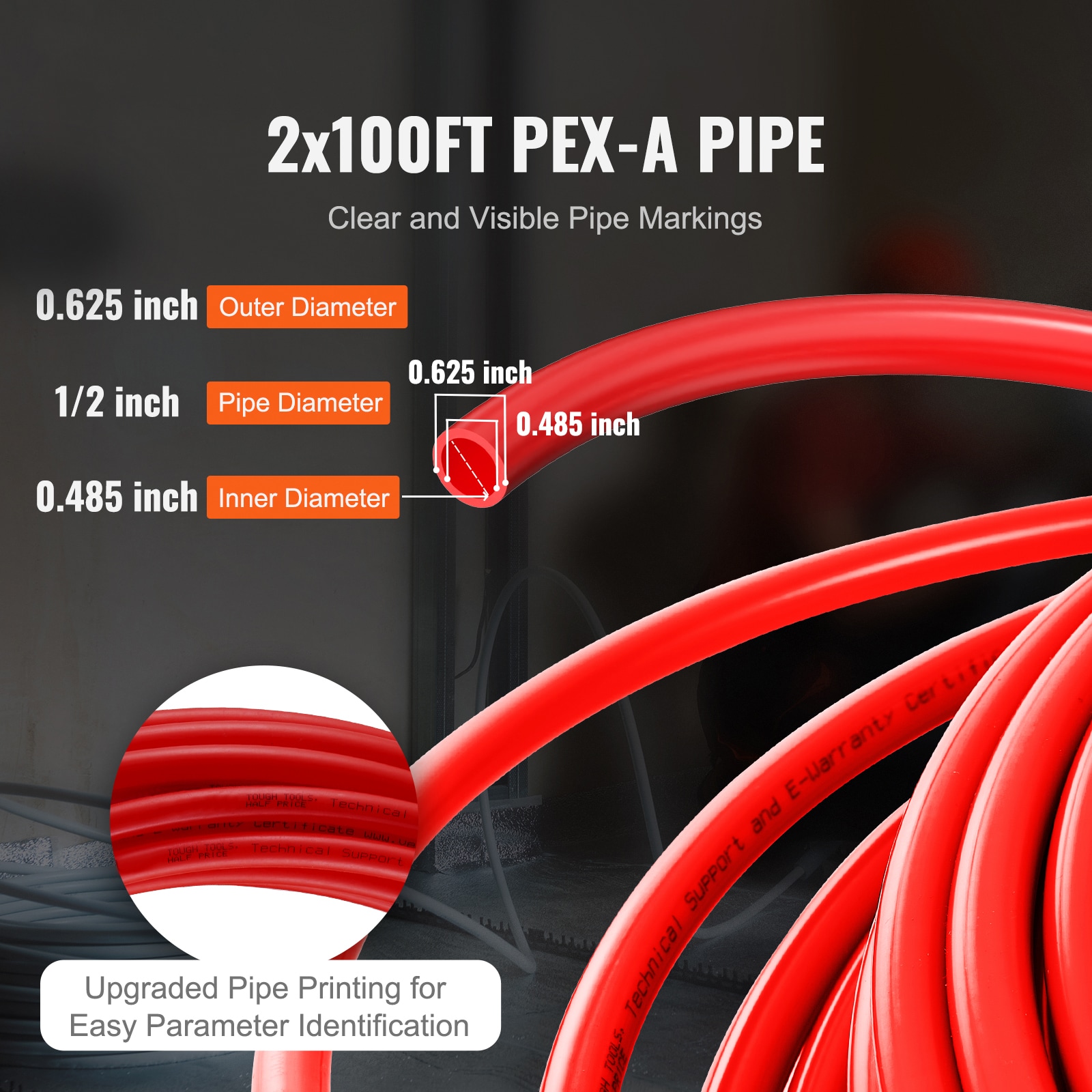 VEVOR SCPEXAG12INC04686V0 Pex-Crimp-Fittings - View #3